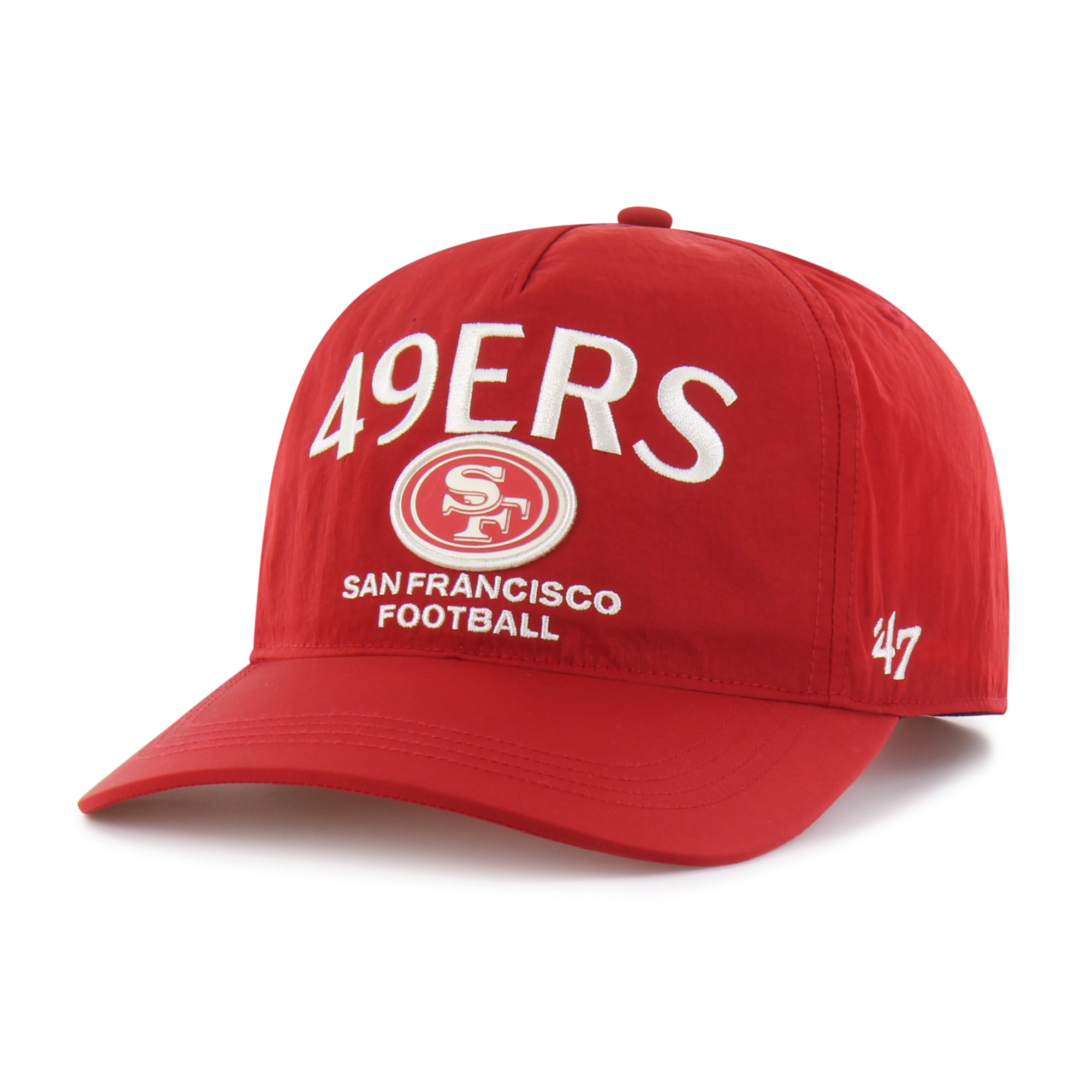 Men's '47 Scarlet San Francisco 49ers Modernia Hitch Adjustable Hat