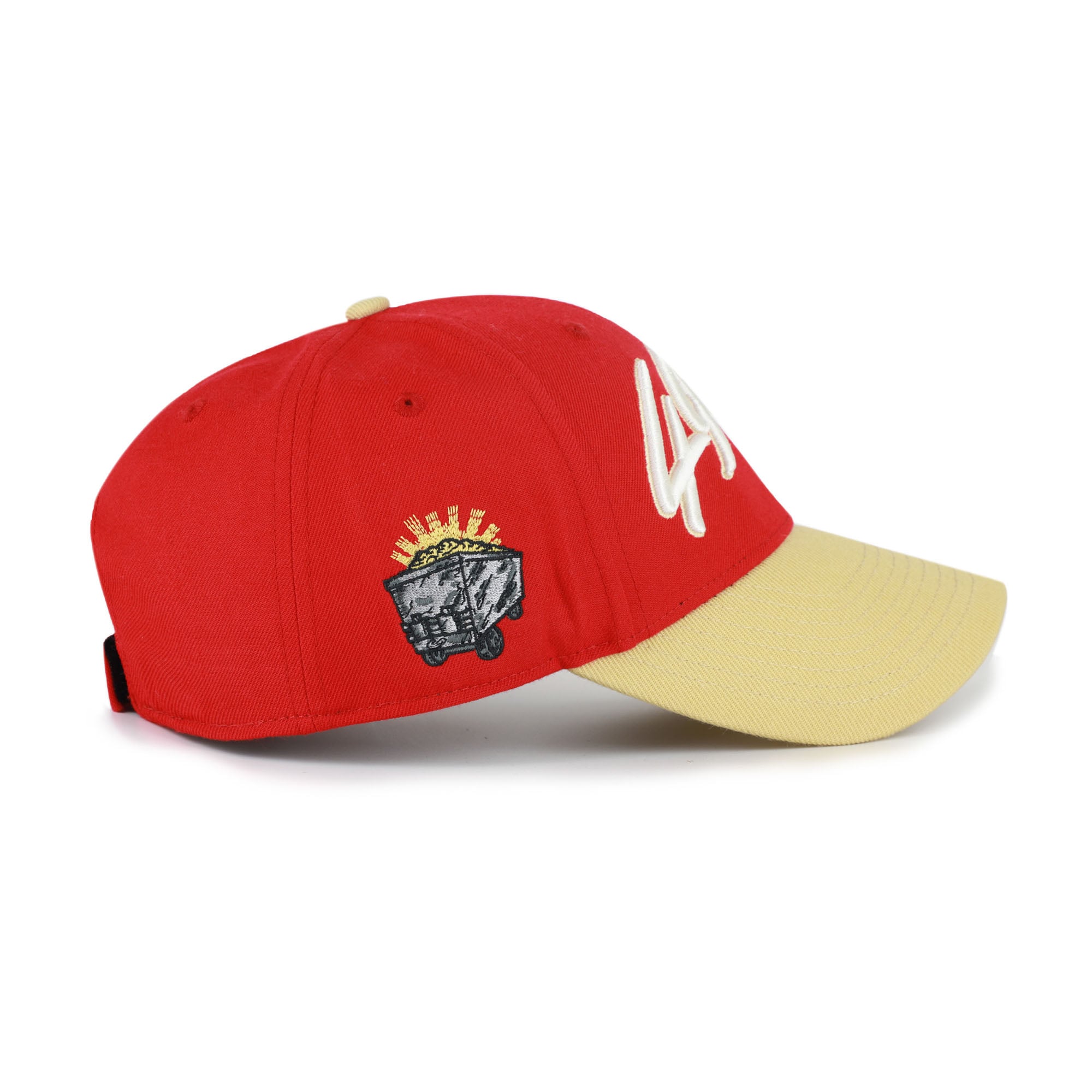 Men's '47 Scarlet San Francisco 49ers Throwback MVP Adjustable Hat