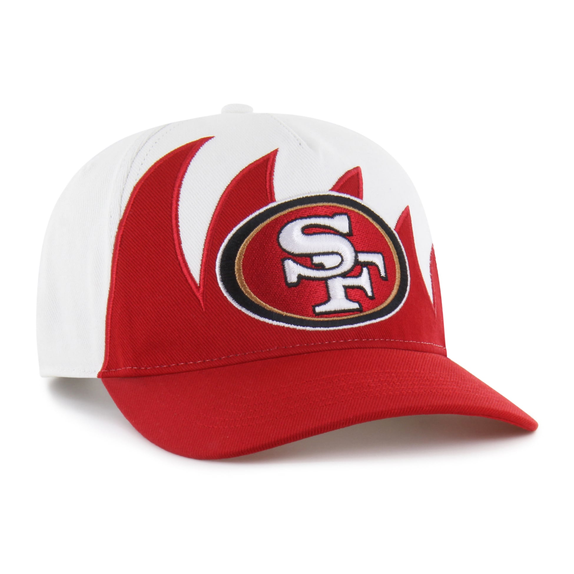 Men's '47 White San Francisco 49ers Jagged Hitch Adjustable Hat