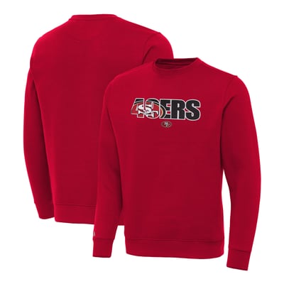 San Francisco 49ers Antigua Impact Victory Sweatshirt - Scarlet
