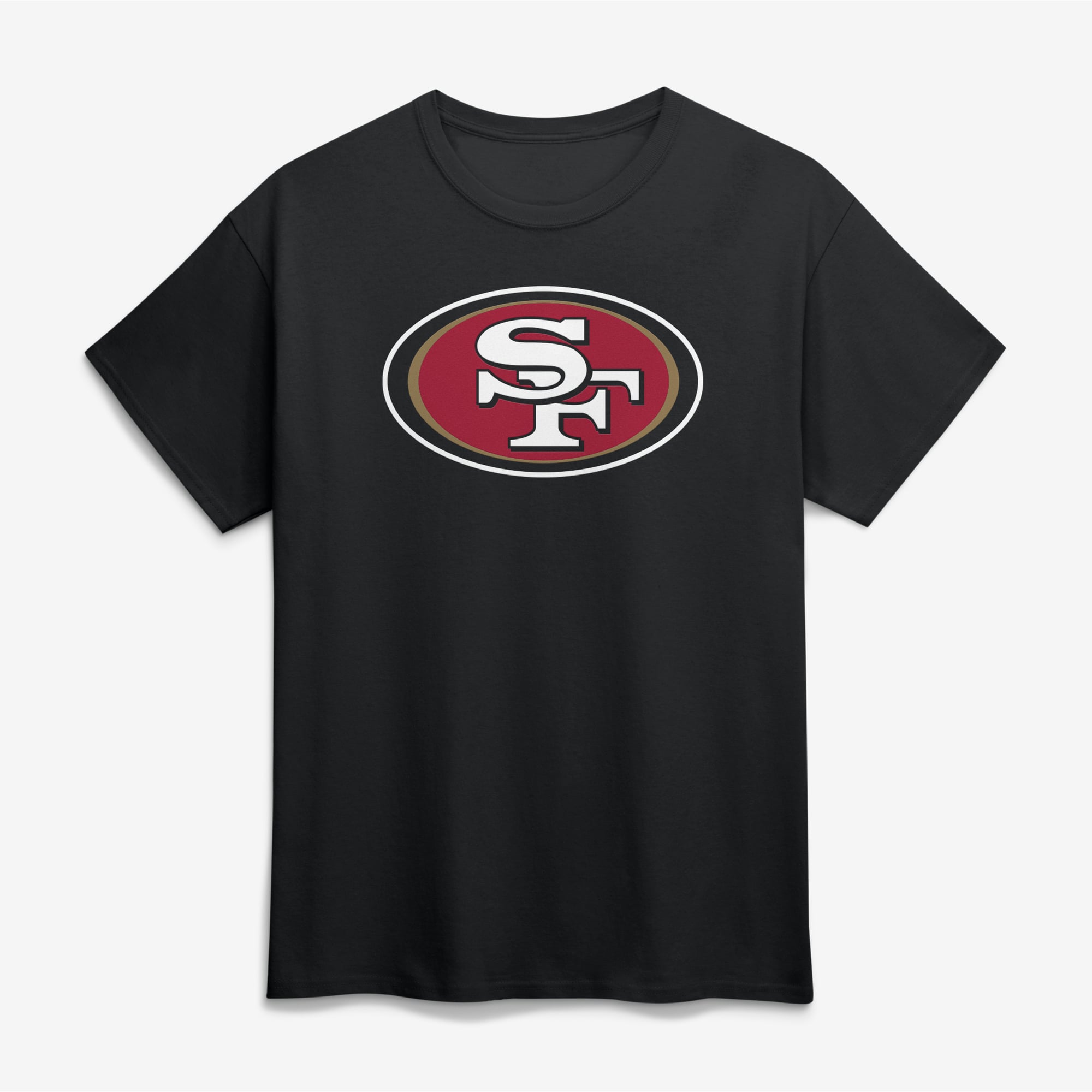 Men's Black San Francisco 49ers Primary Logo T-Shirt