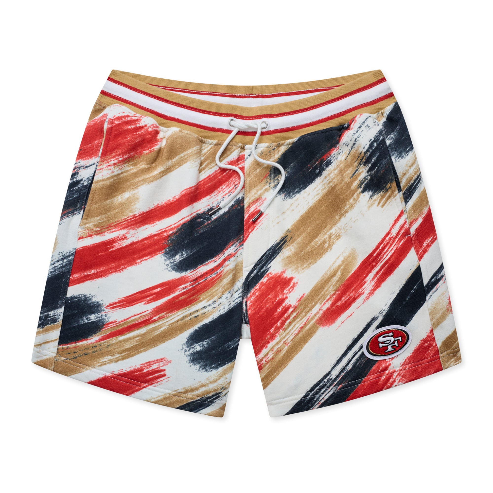 Short de confort Chubbies Scarlet San Francisco 49ers Color Blitz pour homme