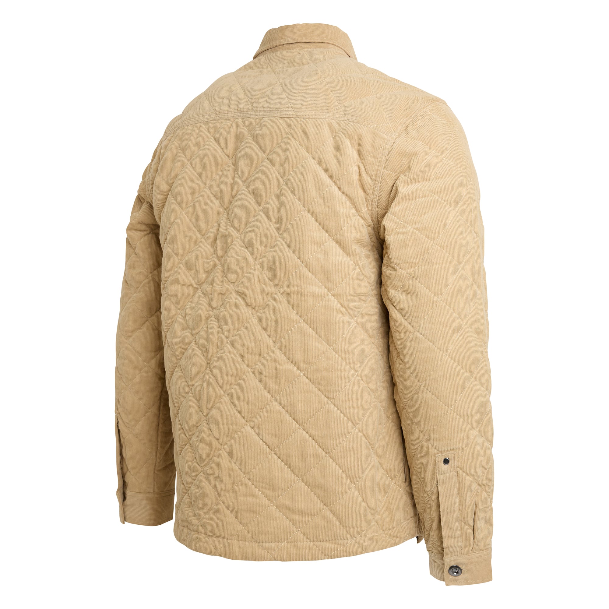 Men's Darius Rucker Collection by Fanatics Tan San Francisco 49ers Button-Up Thin-Wale Corduroy Shacket