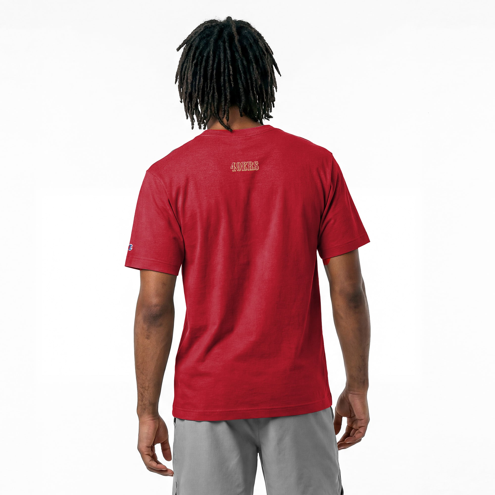 T-shirt homme Disney x Champion Scarlet San Francisco 49ers Stinky Pete All-Star