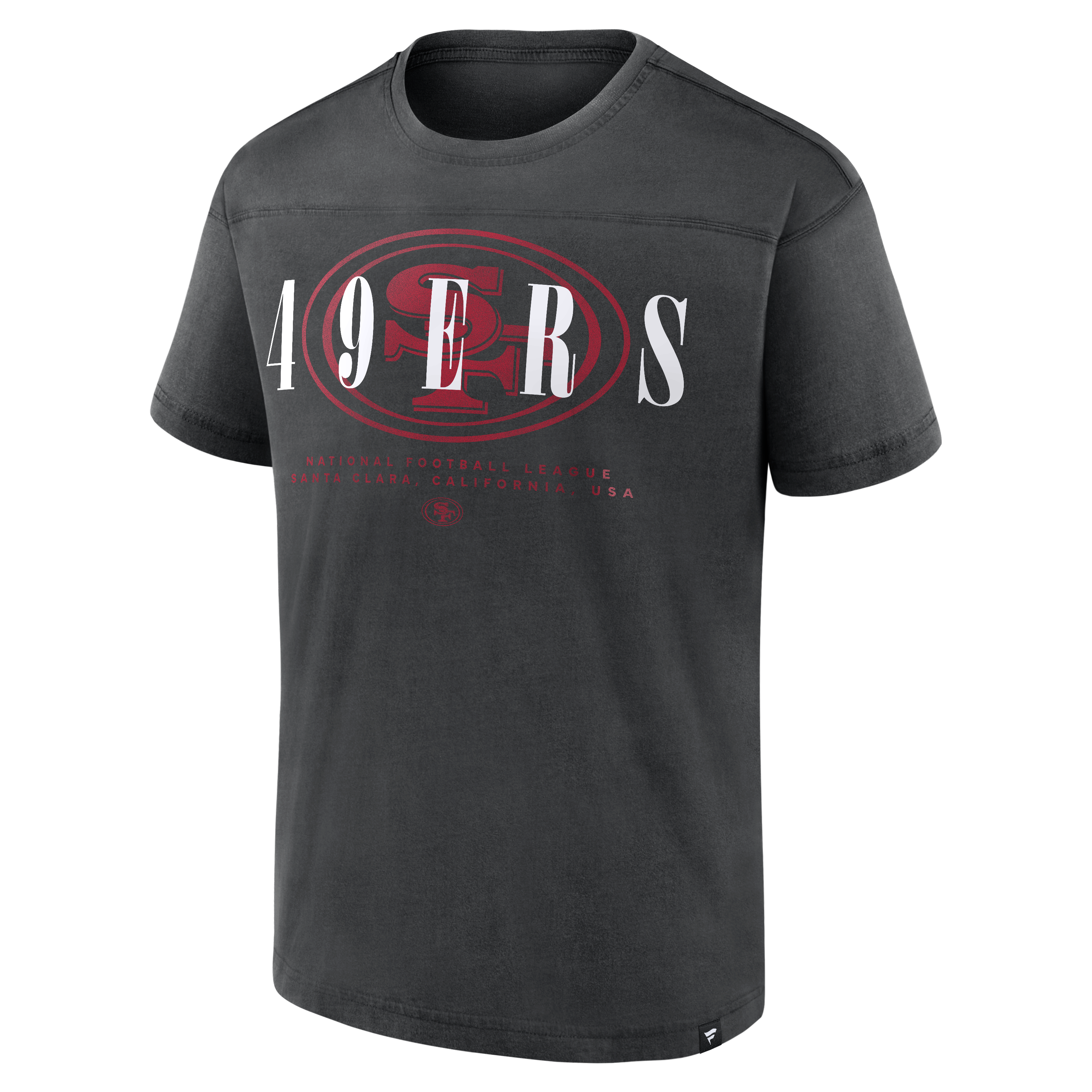 Men's Fanatics Black San Francisco 49ers Endzone Dance Relaxed Fashion Top