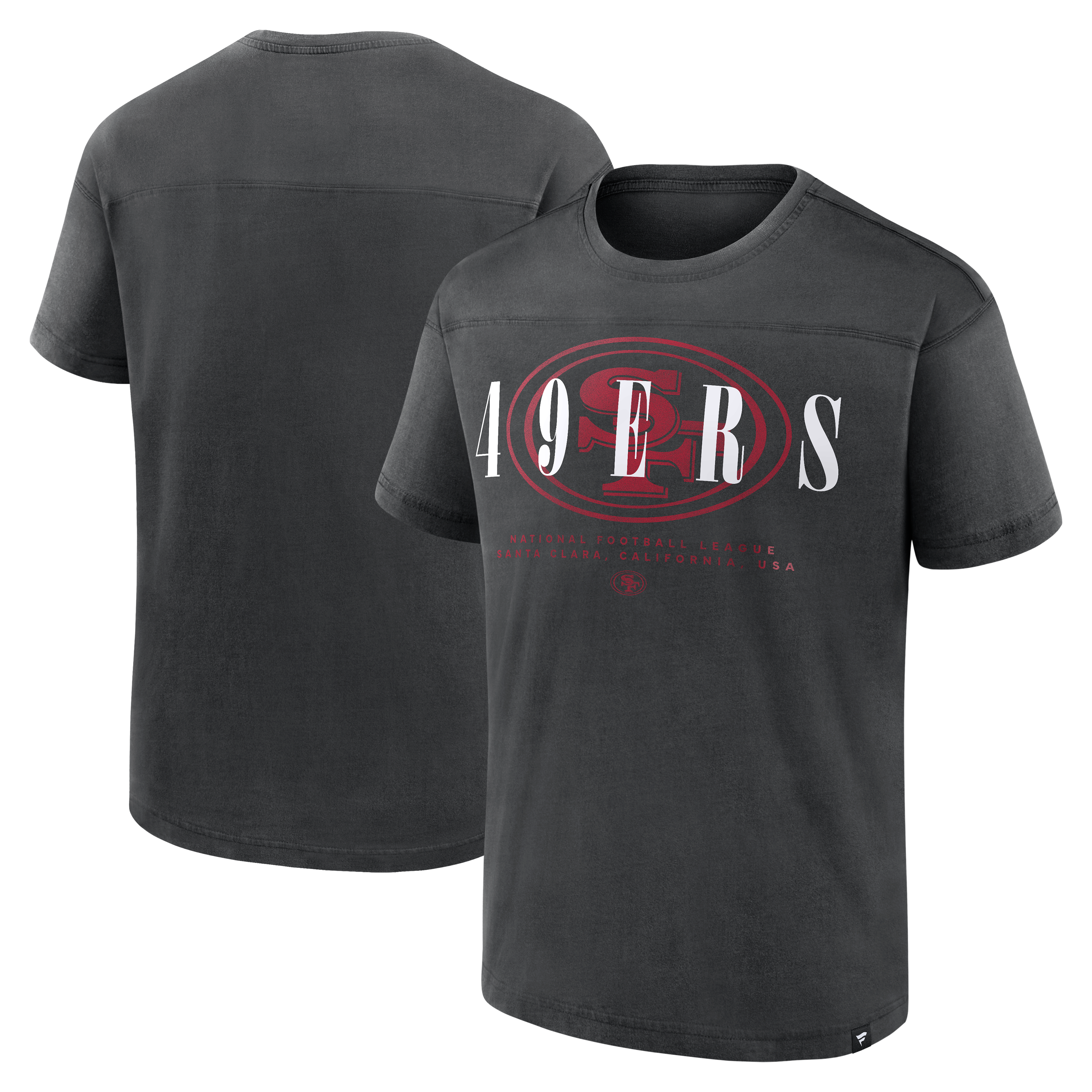 Men's Fanatics Black San Francisco 49ers Endzone Dance Relaxed Fashion Top