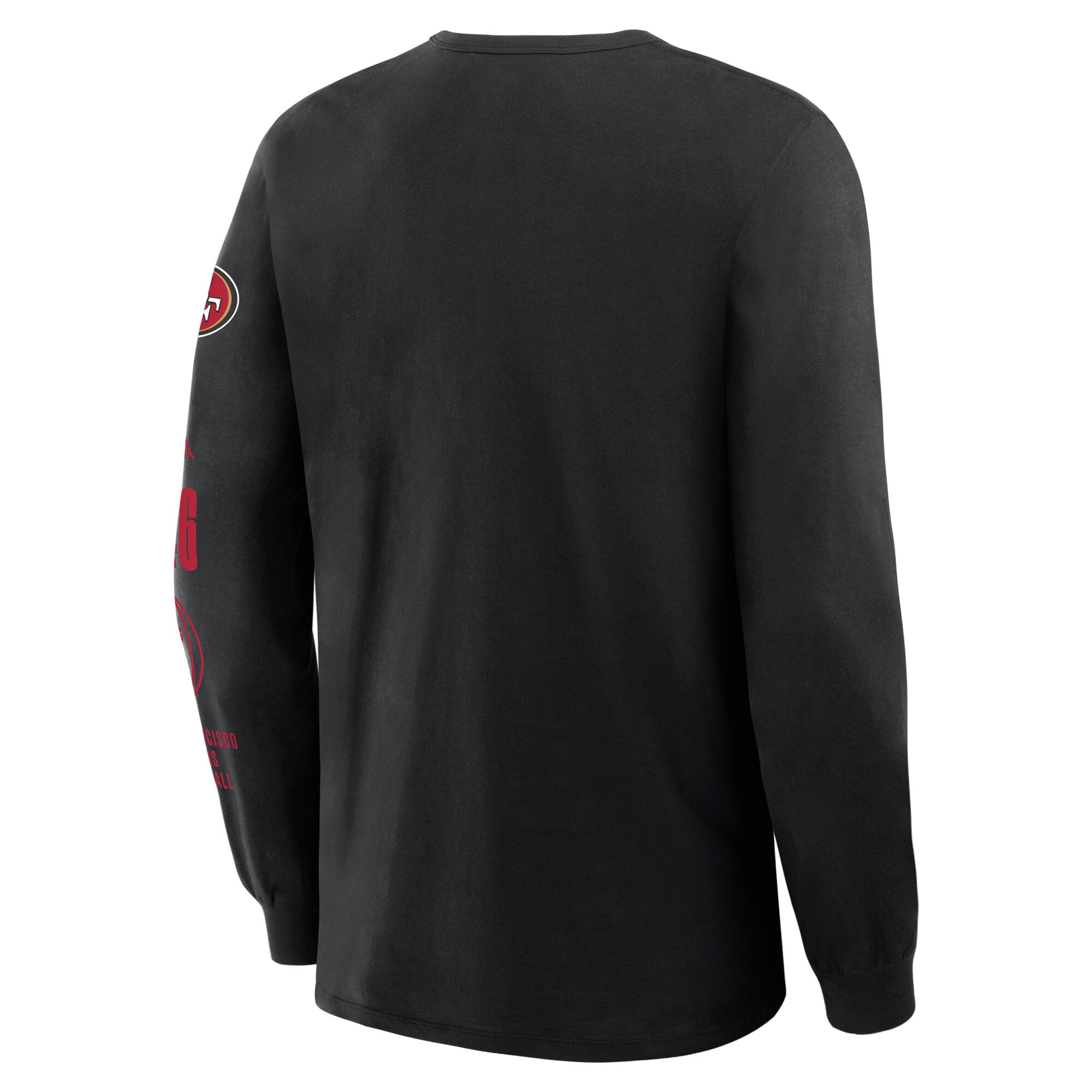 T-shirt à manches longues Fanatics noir San Francisco 49ers Legacy pour homme