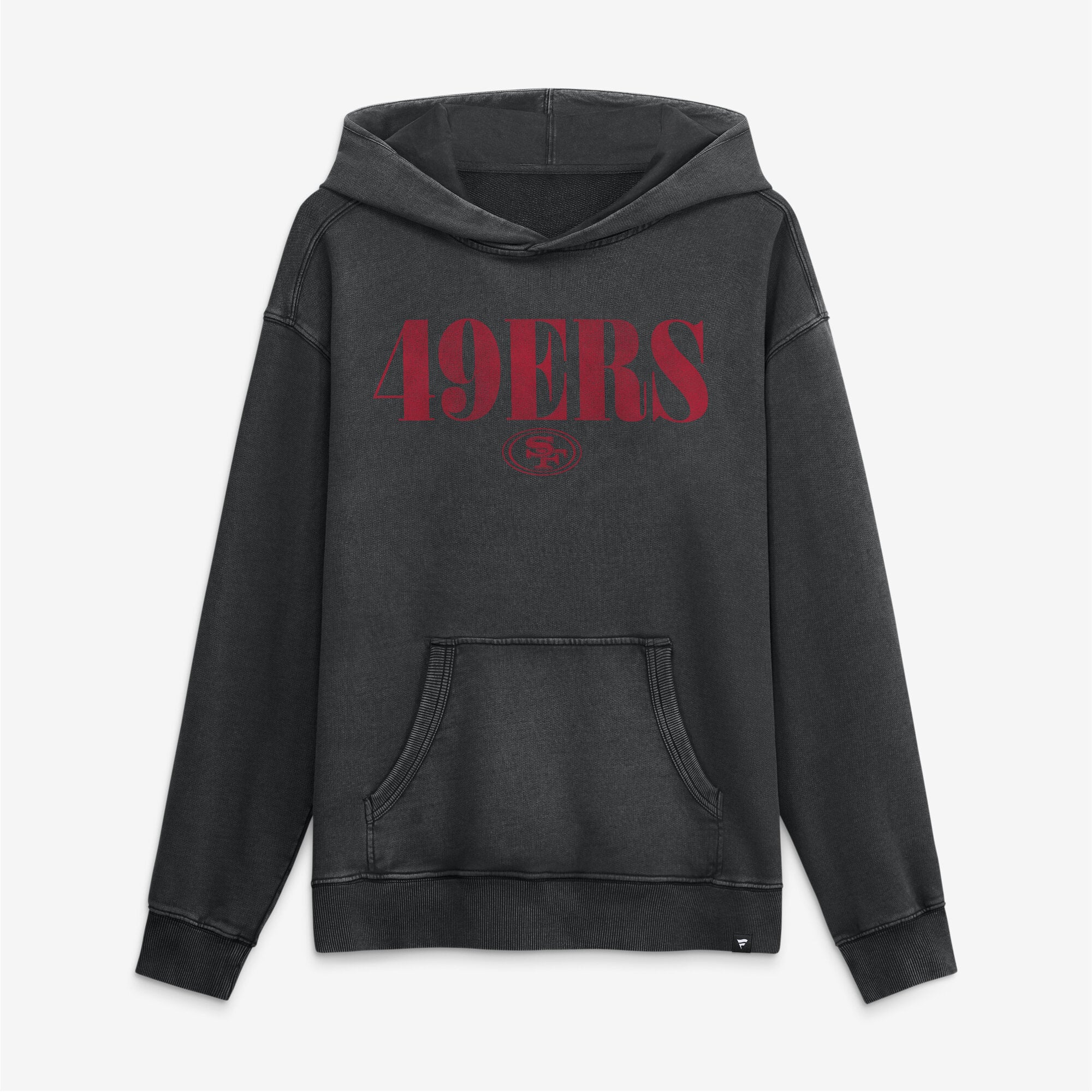 Men's Fanatics Black San Francisco 49ers Relaxed Intense Rivalry French Terry Hoodie