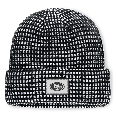 San Francisco 49ers Fanatics Scheme Cuffed Knit Hat - Black/White