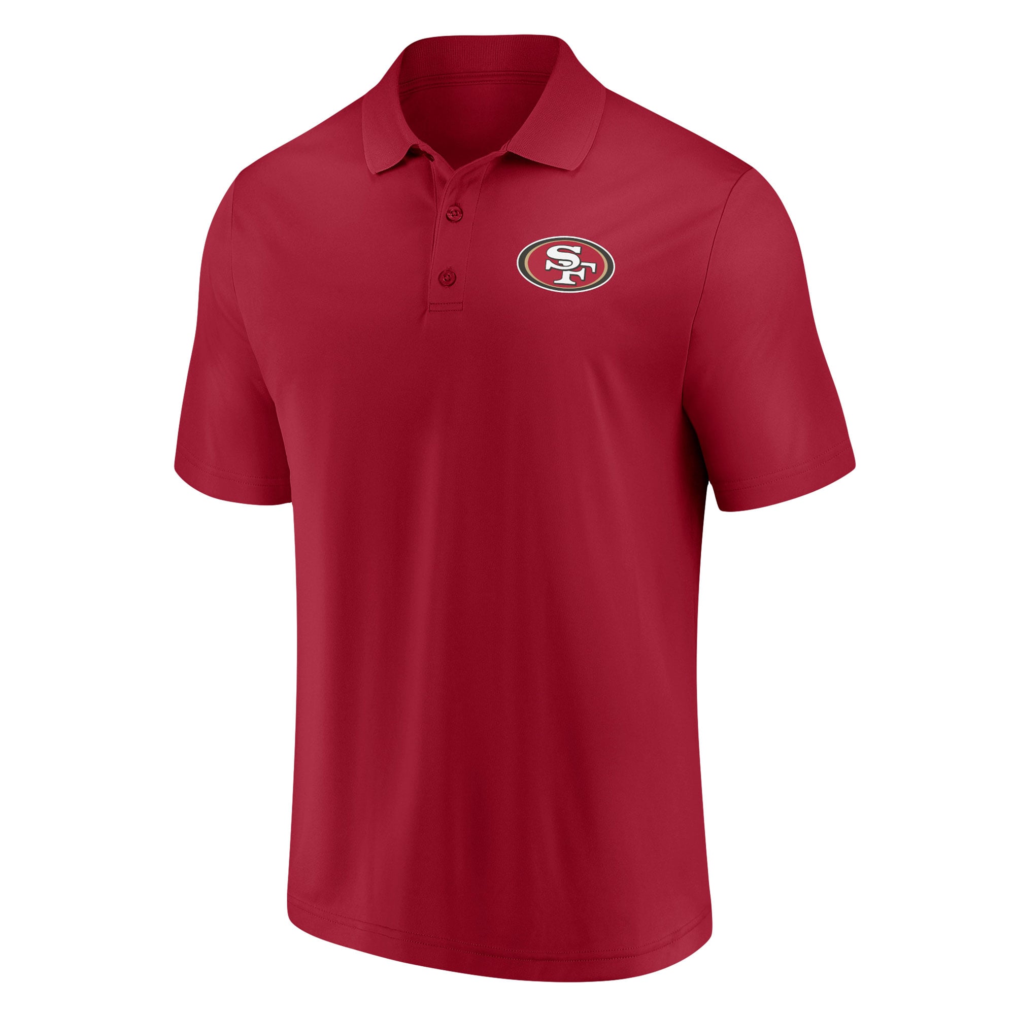 Men's Fanatics Scarlet San Francisco 49ers Component Polo