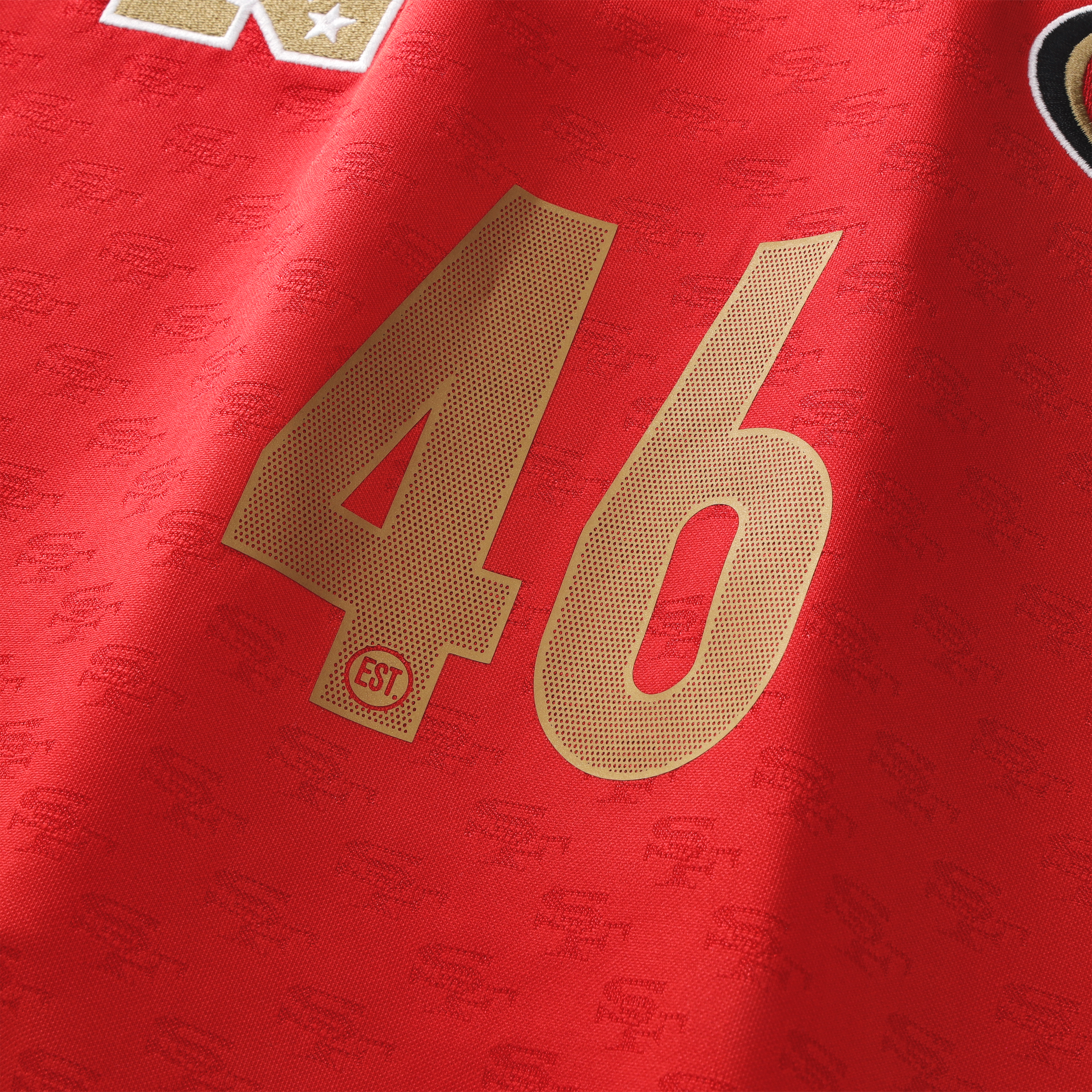 T-shirt de supporter Fanatics Scarlet San Francisco 49ers Football à col en V pour homme