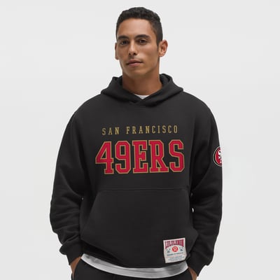 lululemon San Francisco 49ers Black Steady State Pullover Hoodie