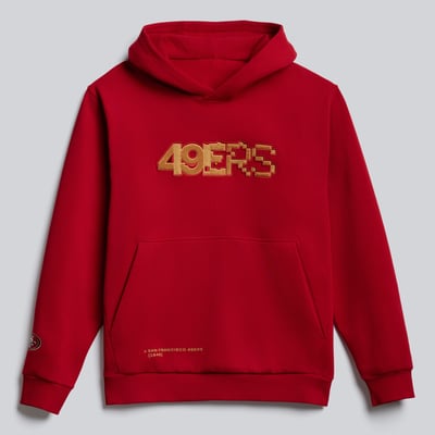  San Francisco 49ers lululemon Steady State Hoodie - College Crimson
