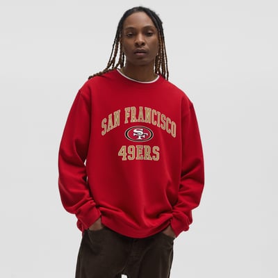  San Francisco 49ers lululemon Graphic Steady State Sweatshirt - Scarlet