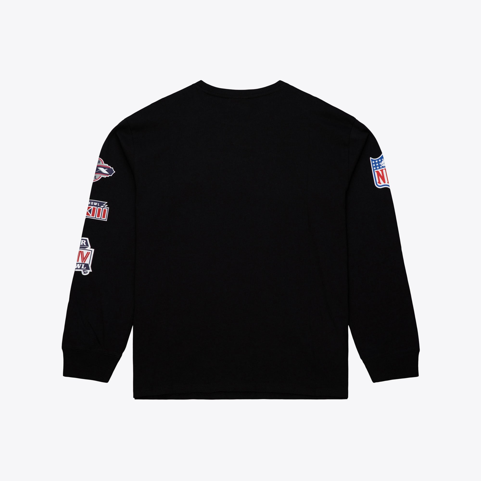 T-shirt à manches longues Mitchell & Ness noir pour homme, San Francisco 49ers, grandes tailles, camp d'entraînement