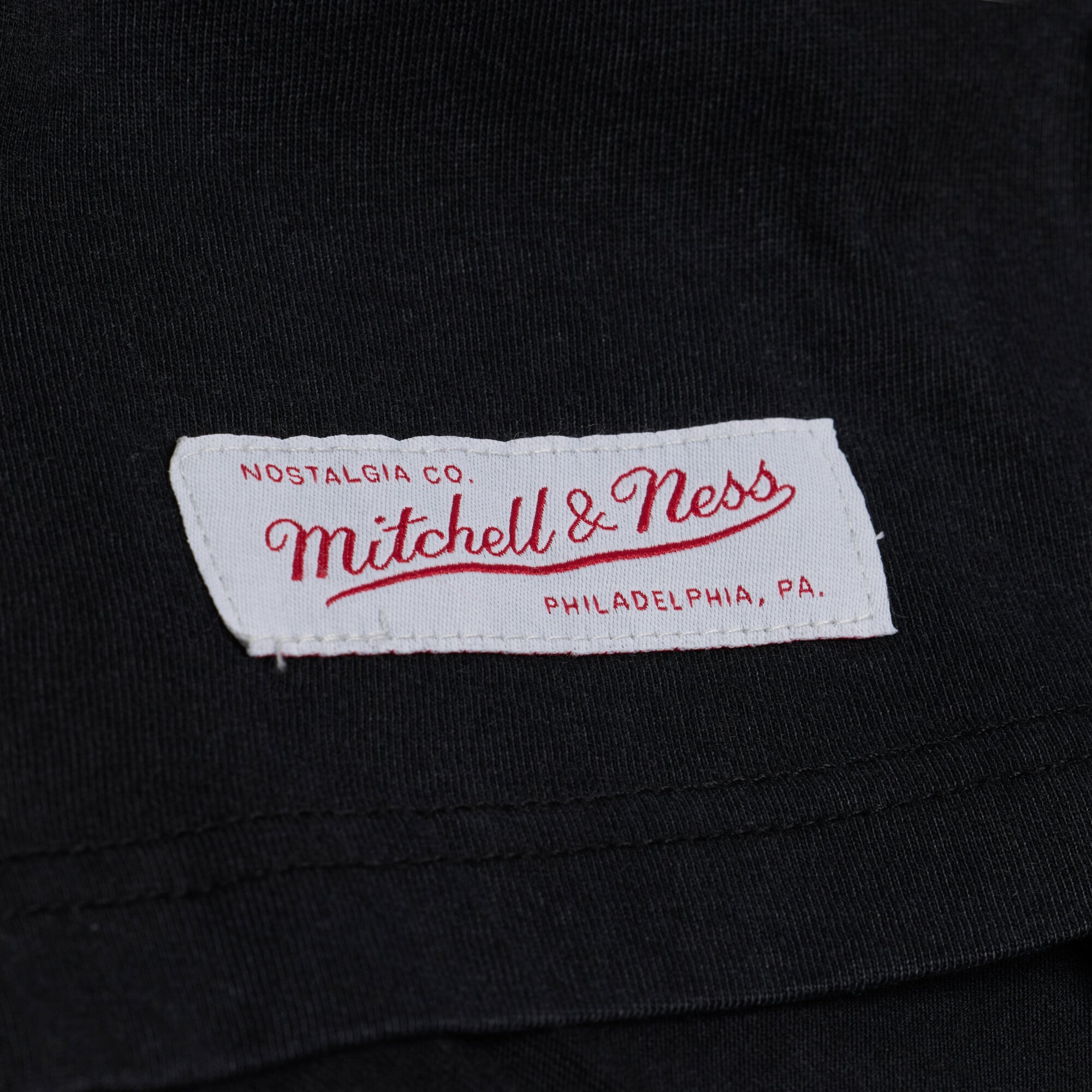 Men's Mitchell & Ness Black San Francisco 49ers Core Essentials Micro Logo T-Shirt