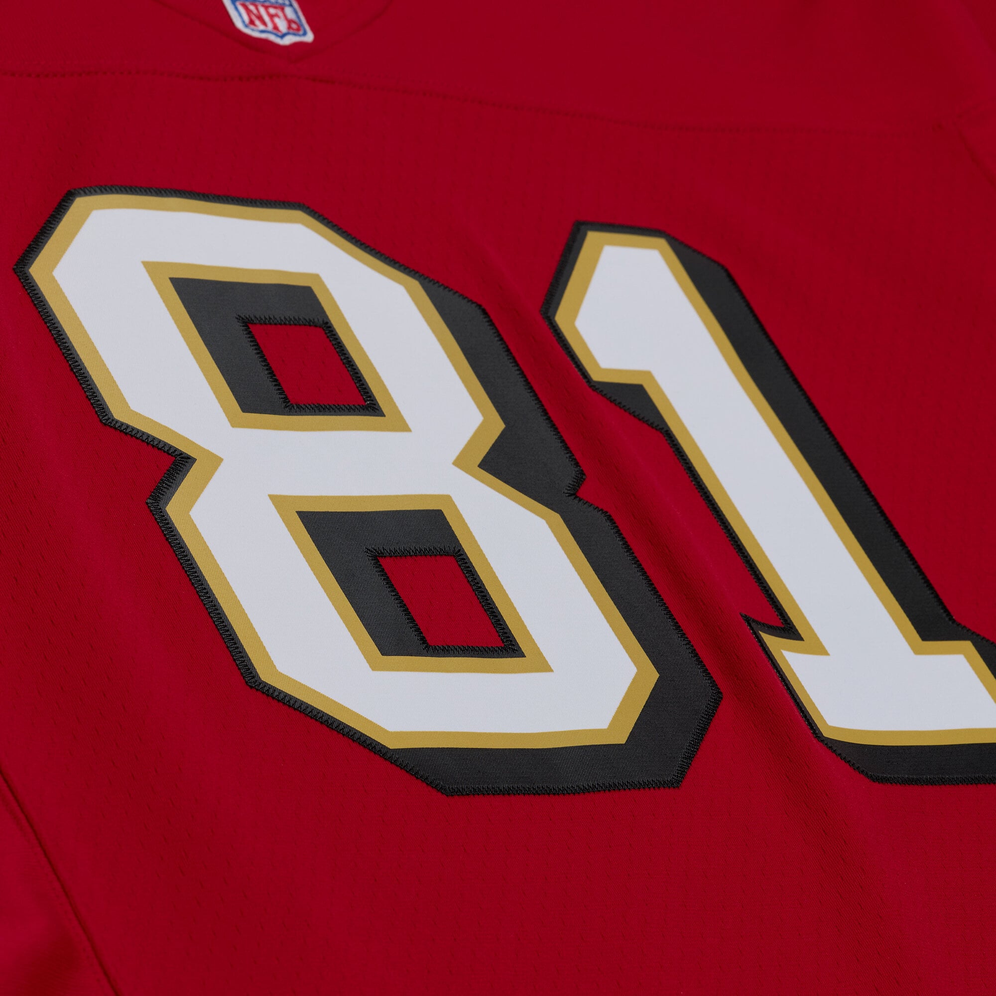 Men's Mitchell & Ness Terrell Owens Red San Francisco 49ers 1996 Legacy Replica Player Jersey