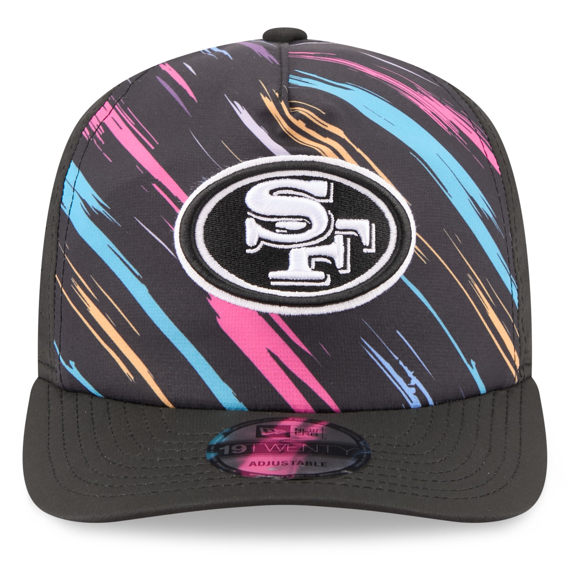 Men's New Era Black San Francisco 49ers 2026 NFL Crucial Catch 19TWENTY Adjustable Hat
