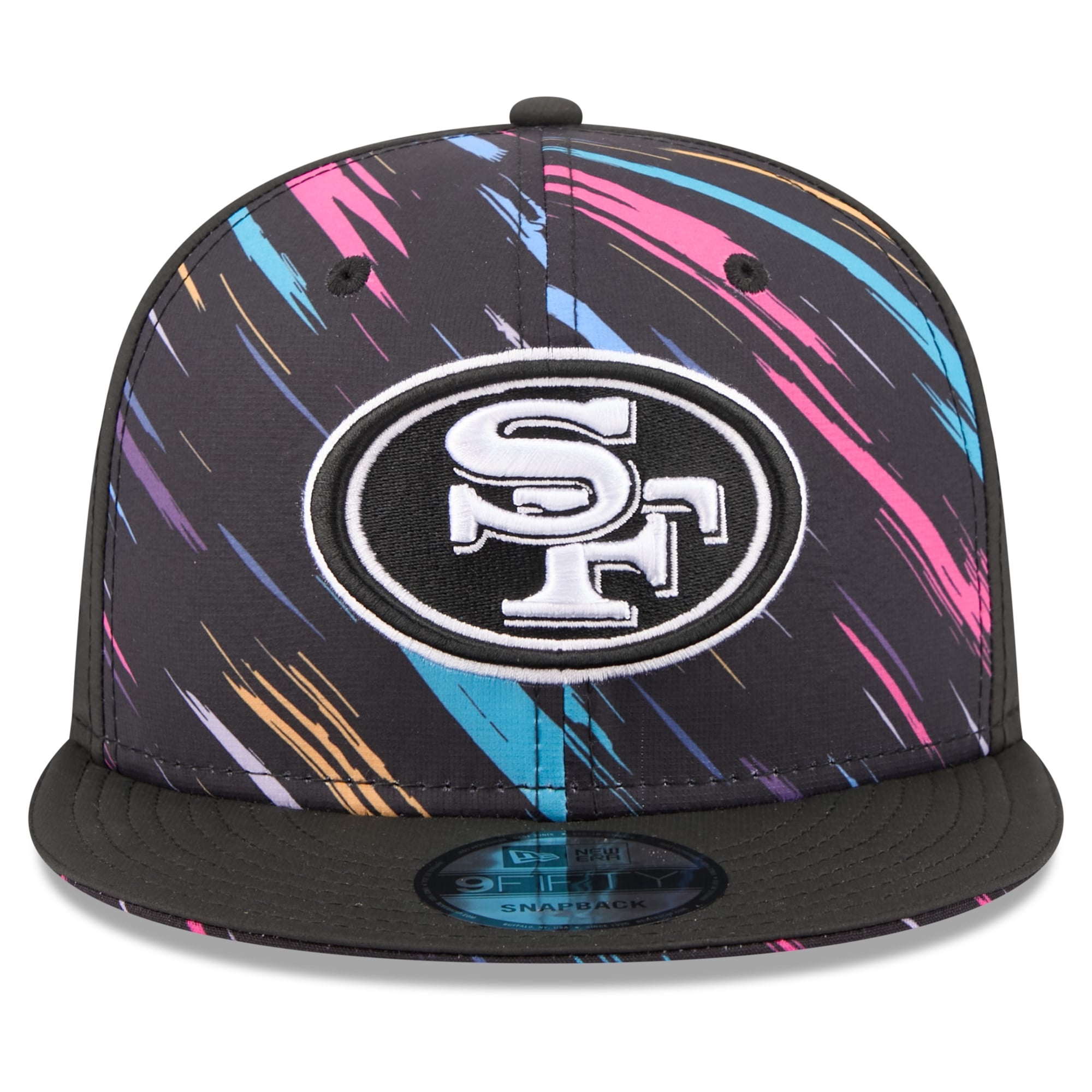 Men's New Era Black San Francisco 49ers 2026 NFL Crucial Catch 9FIFTY Snapback Hat
