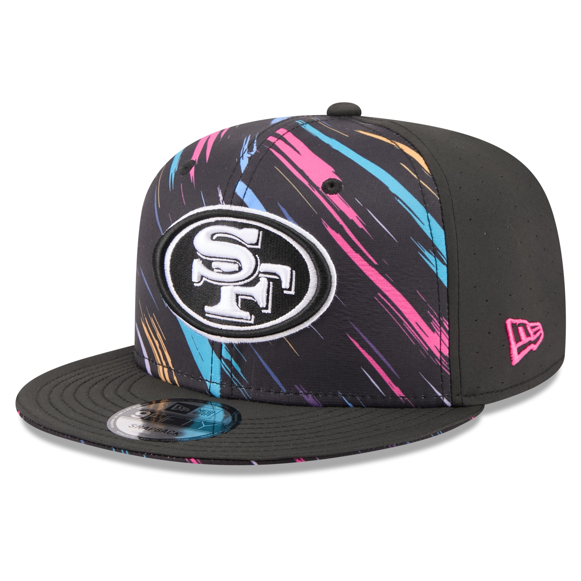 Men's New Era Black San Francisco 49ers 2026 NFL Crucial Catch 9FIFTY Snapback Hat