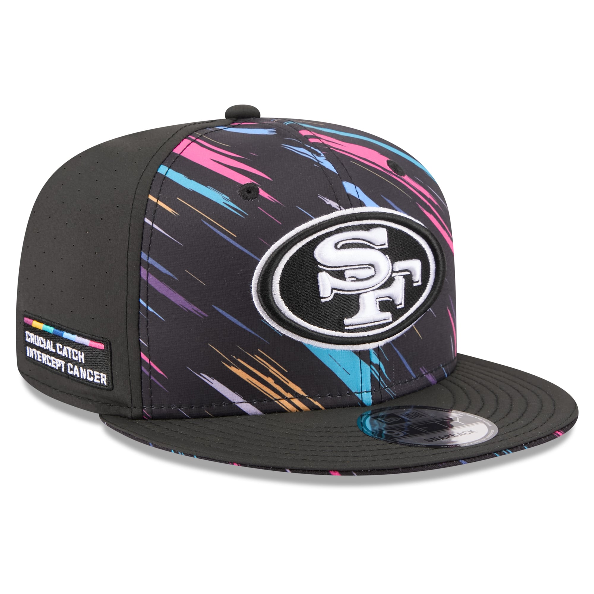 Men's New Era Black San Francisco 49ers 2026 NFL Crucial Catch 9FIFTY Snapback Hat