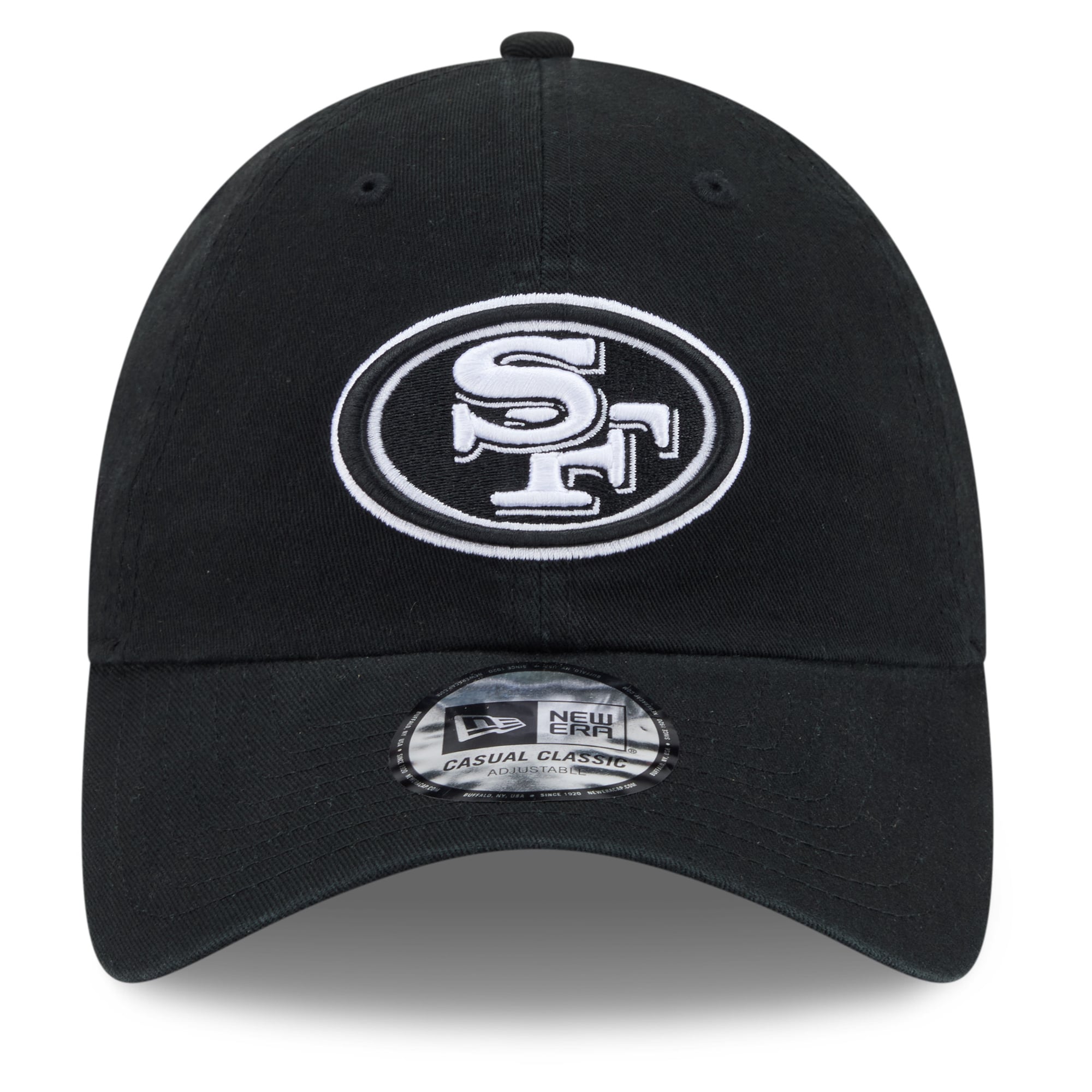 Men's New Era Black San Francisco 49ers 2026 NFL Crucial Catch Casual Classic Adjustable Hat