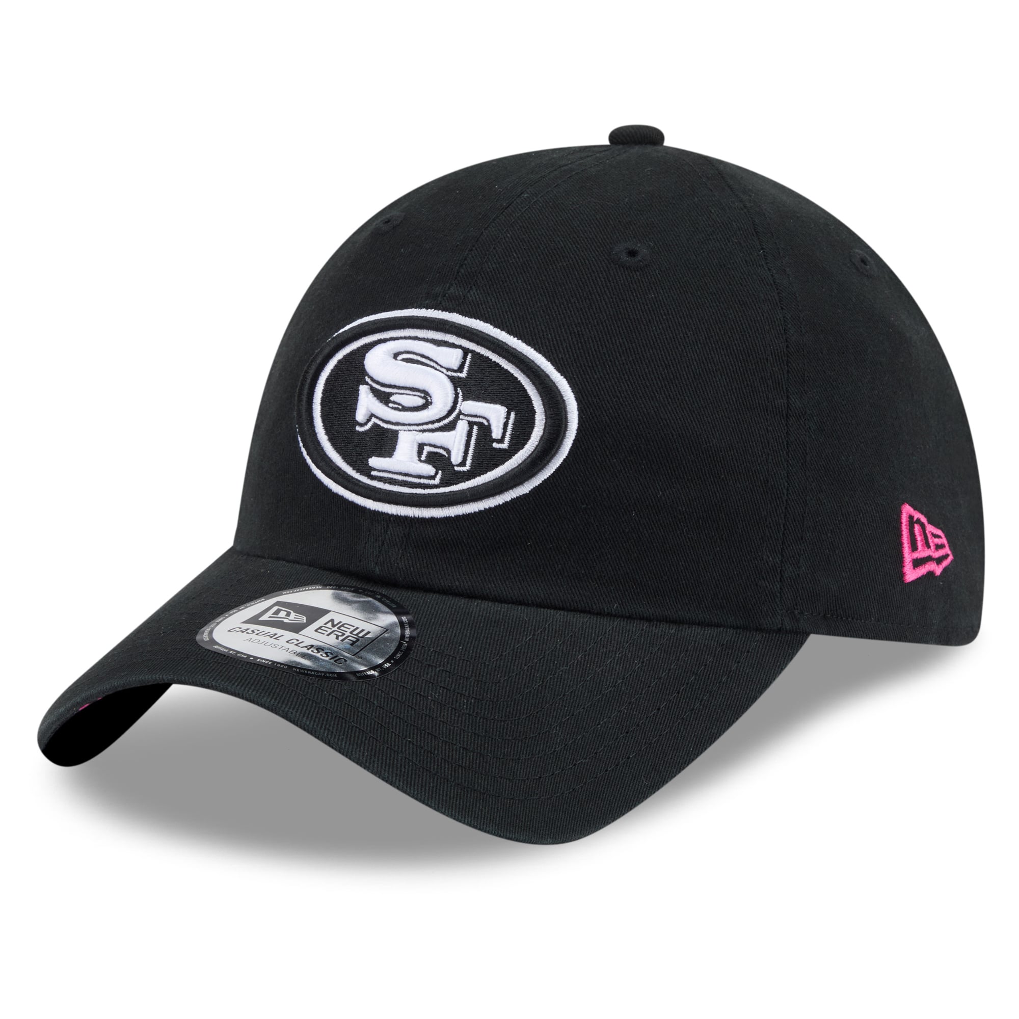Men's New Era Black San Francisco 49ers 2026 NFL Crucial Catch Casual Classic Adjustable Hat