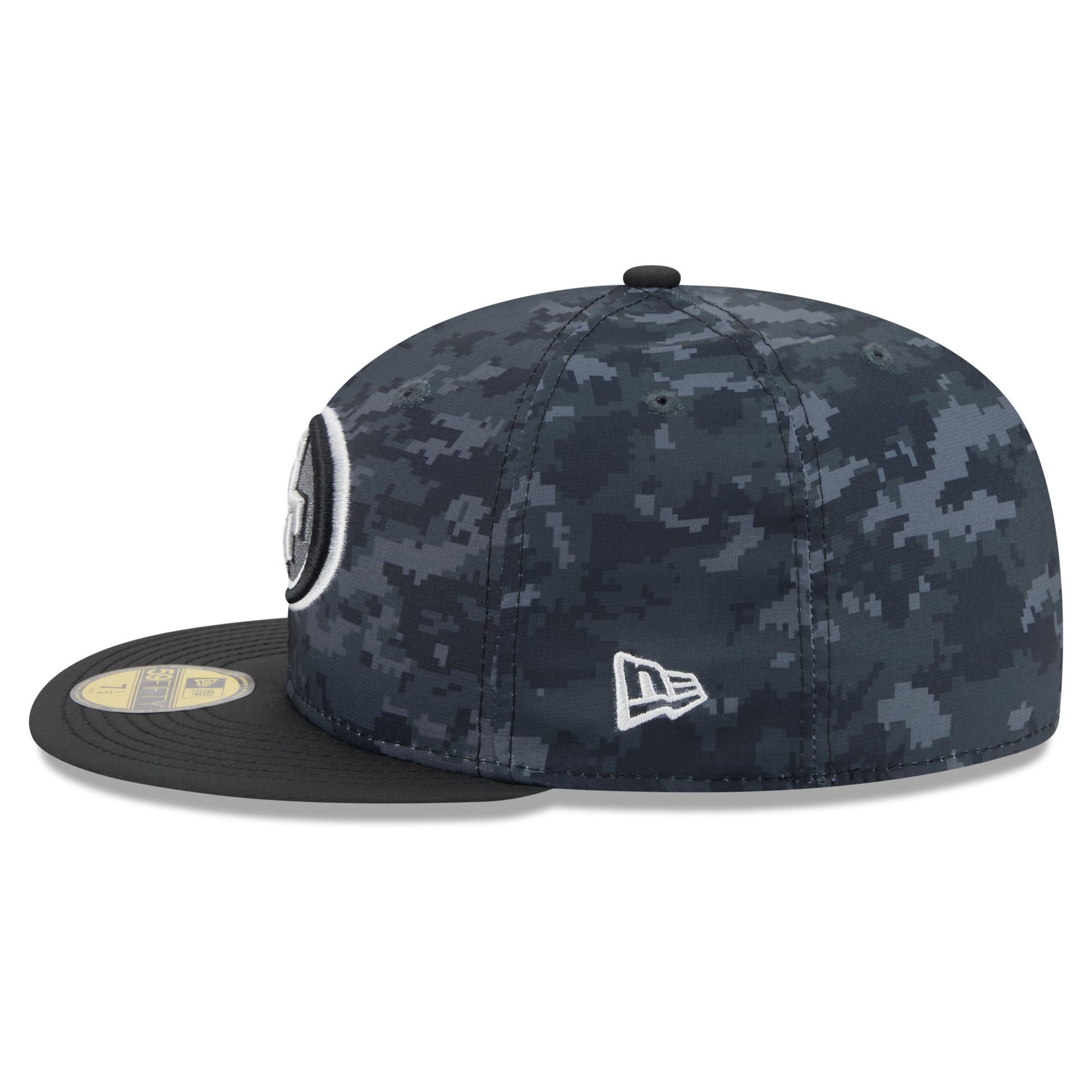 Men's New Era Black San Francisco 49ers 2026 Salute To Service 59FIFTY Fitted Hat