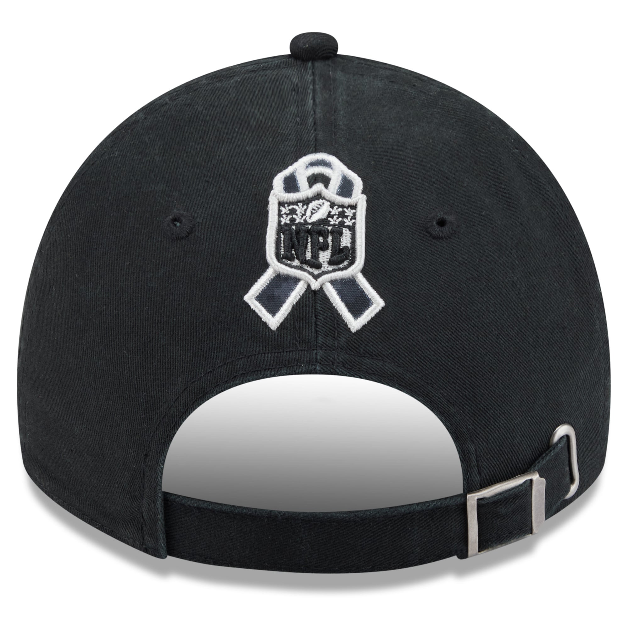 Casquette New Era noire pour homme, San Francisco 49ers 2026 Salute To Service, style classique décontracté et ajustable
