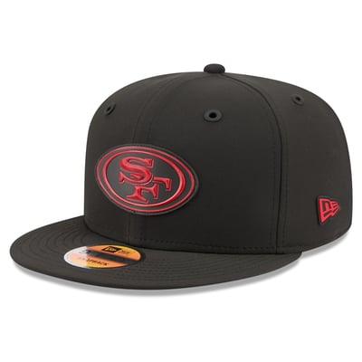 San Francisco 49ers New Era 2026 Sideline 9FIFTY Snapback Hat - Black