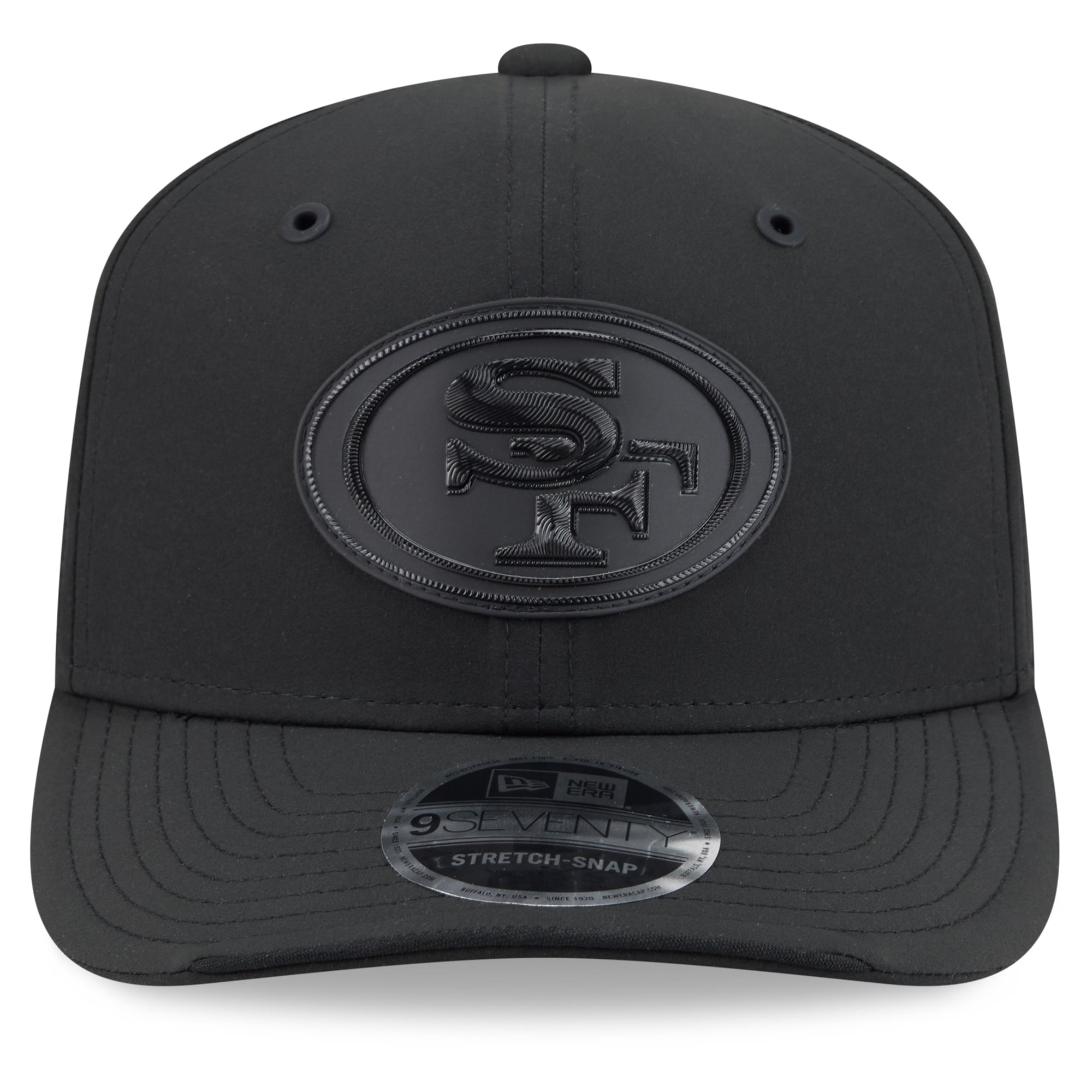 Men's New Era Black San Francisco 49ers 2026 Sideline 9SEVENTY Adjustable Hat