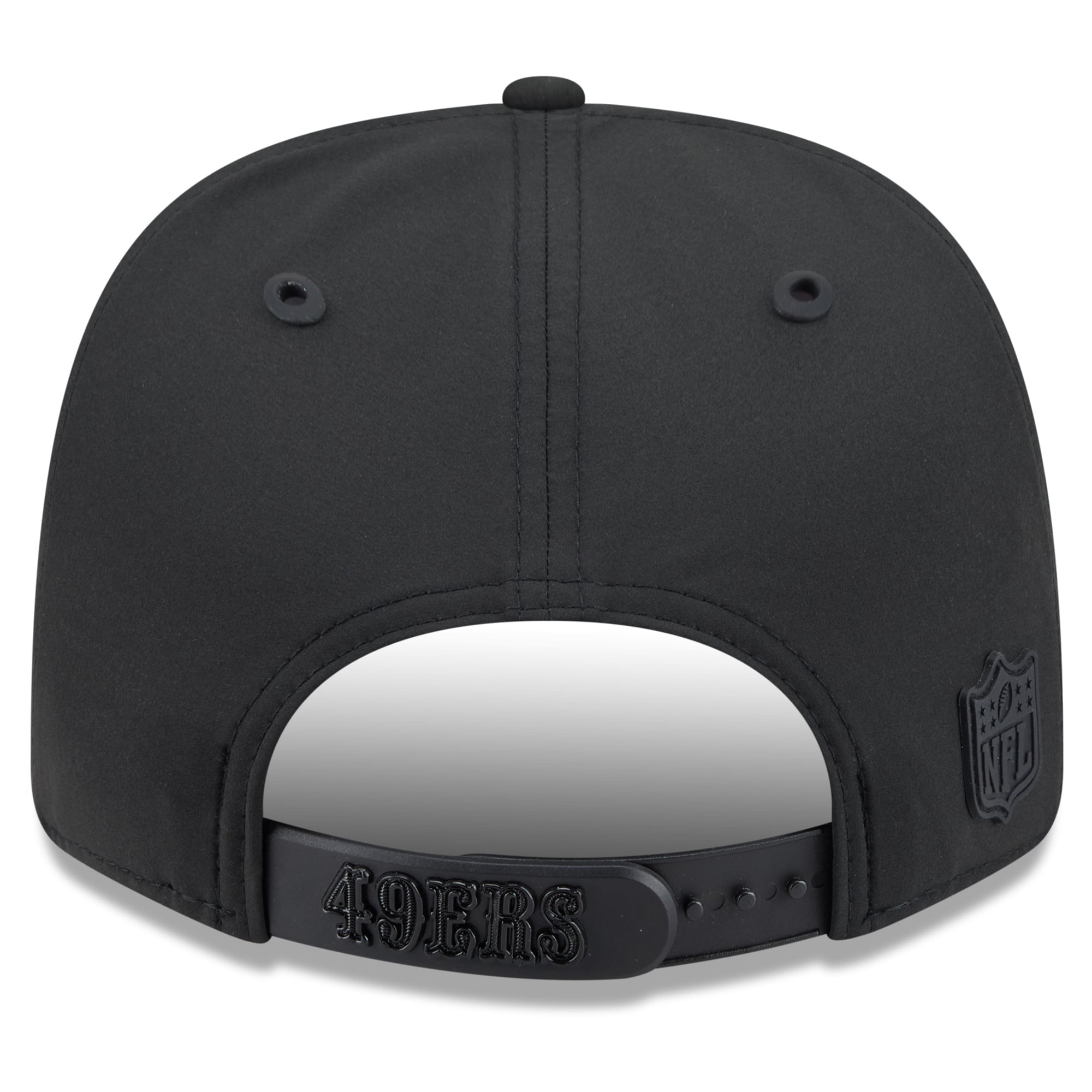 Men's New Era Black San Francisco 49ers 2026 Sideline 9SEVENTY Adjustable Hat