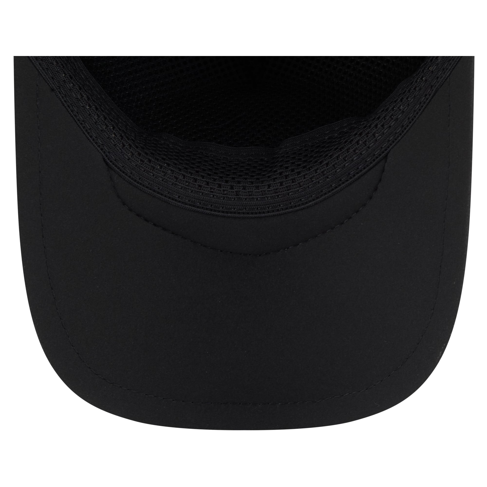 Men's New Era Black San Francisco 49ers 2026 Sideline Apex 9FORTY Adjustable Trucker Hat