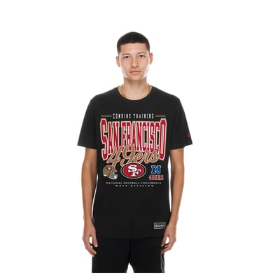 San Francisco 49ers New Era Combine Authentic T-Shirt - Black