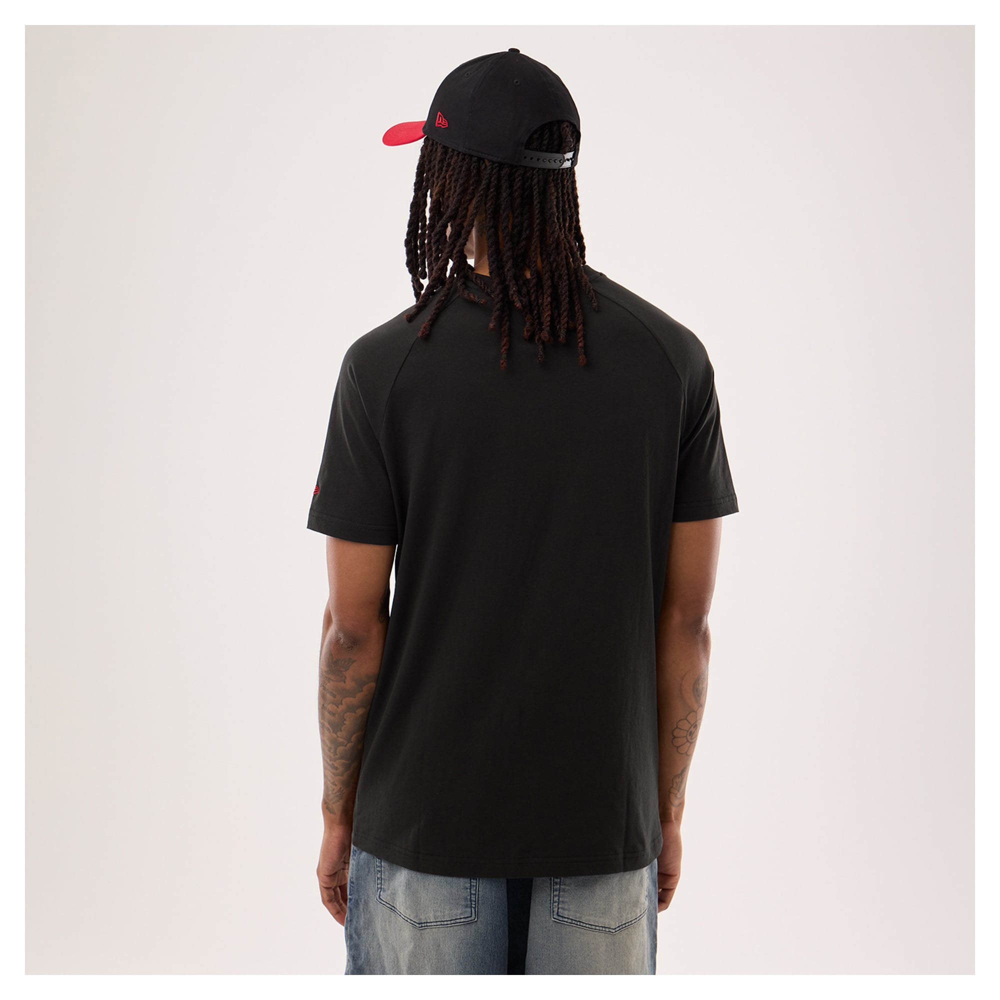 T-shirt fonctionnel New Era noir pour homme, supporter des 49ers de San Francisco