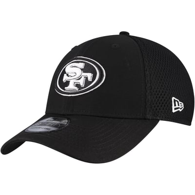 New Era San Francisco 49ers Black Main Neo 39THIRTY Flex Hat