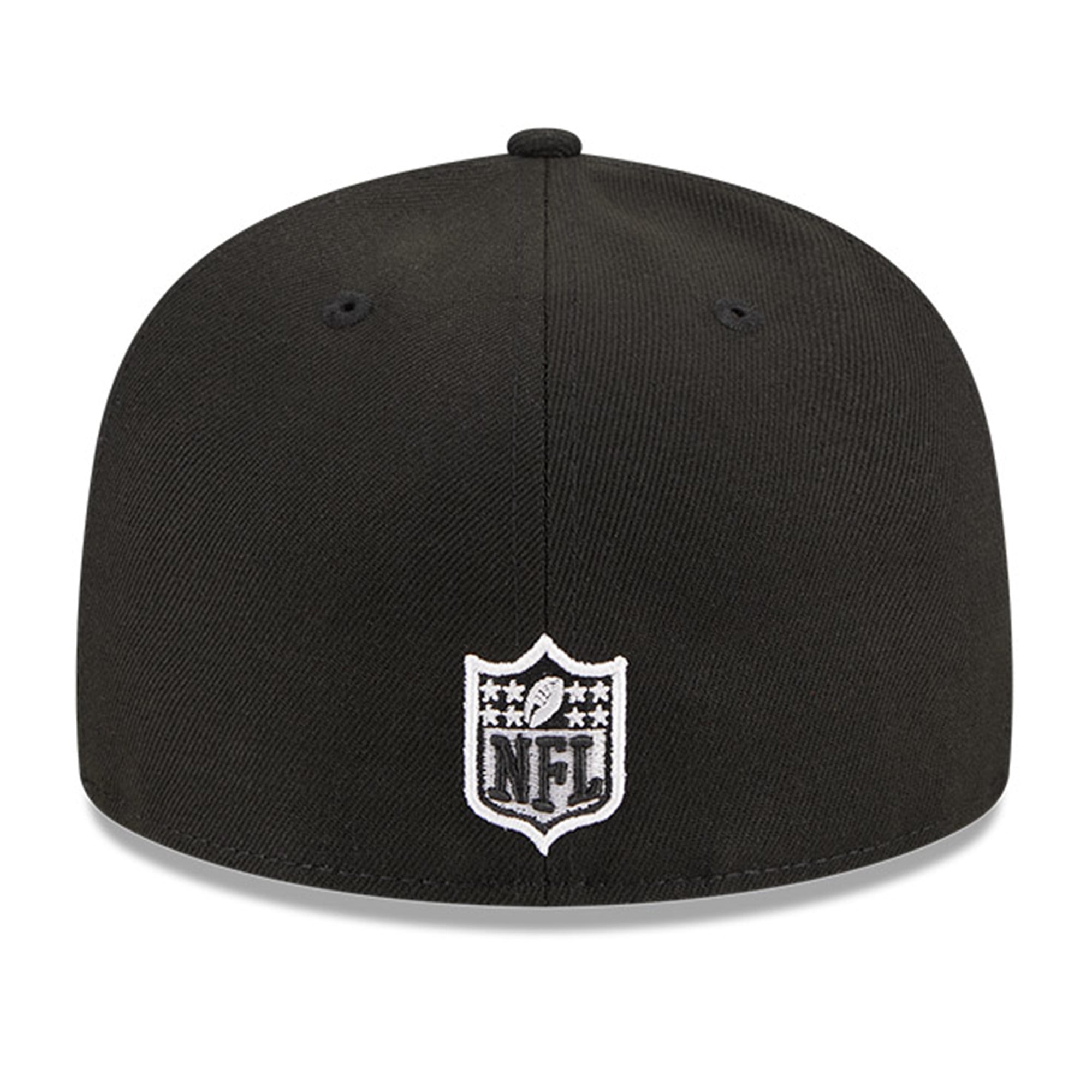 Casquette ajustée 59FIFTY New Era noire pour hommes des San Francisco 49ers Main Patch