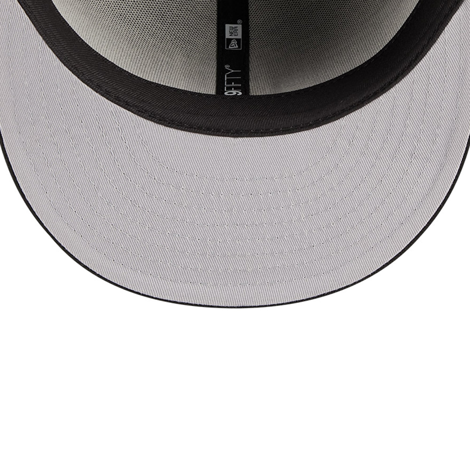 Casquette ajustée 59FIFTY New Era noire pour hommes des San Francisco 49ers Main Patch
