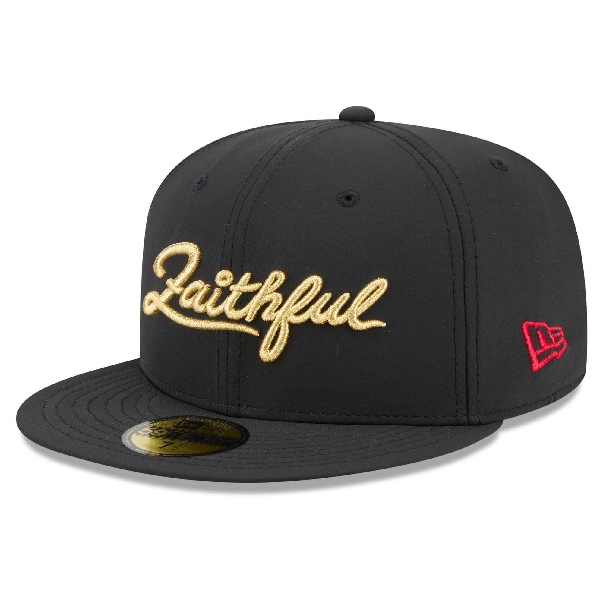 Casquette ajustée New Era 59FIFTY noire pour homme, collection San Francisco 49ers Rivalries