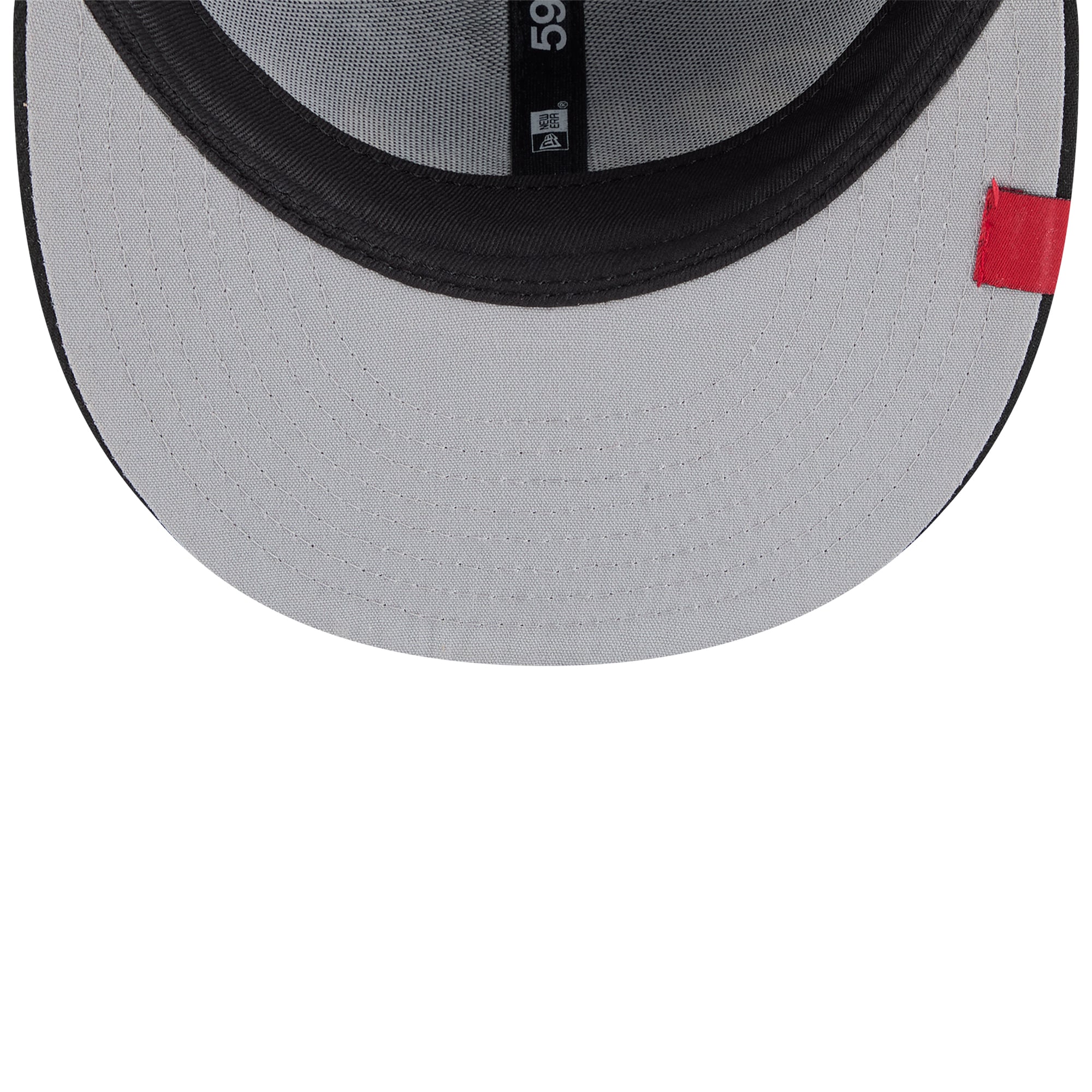 Men's New Era Black San Francisco 49ers Rivalries Collection Fan Pack 59FIFTY Fitted Hat