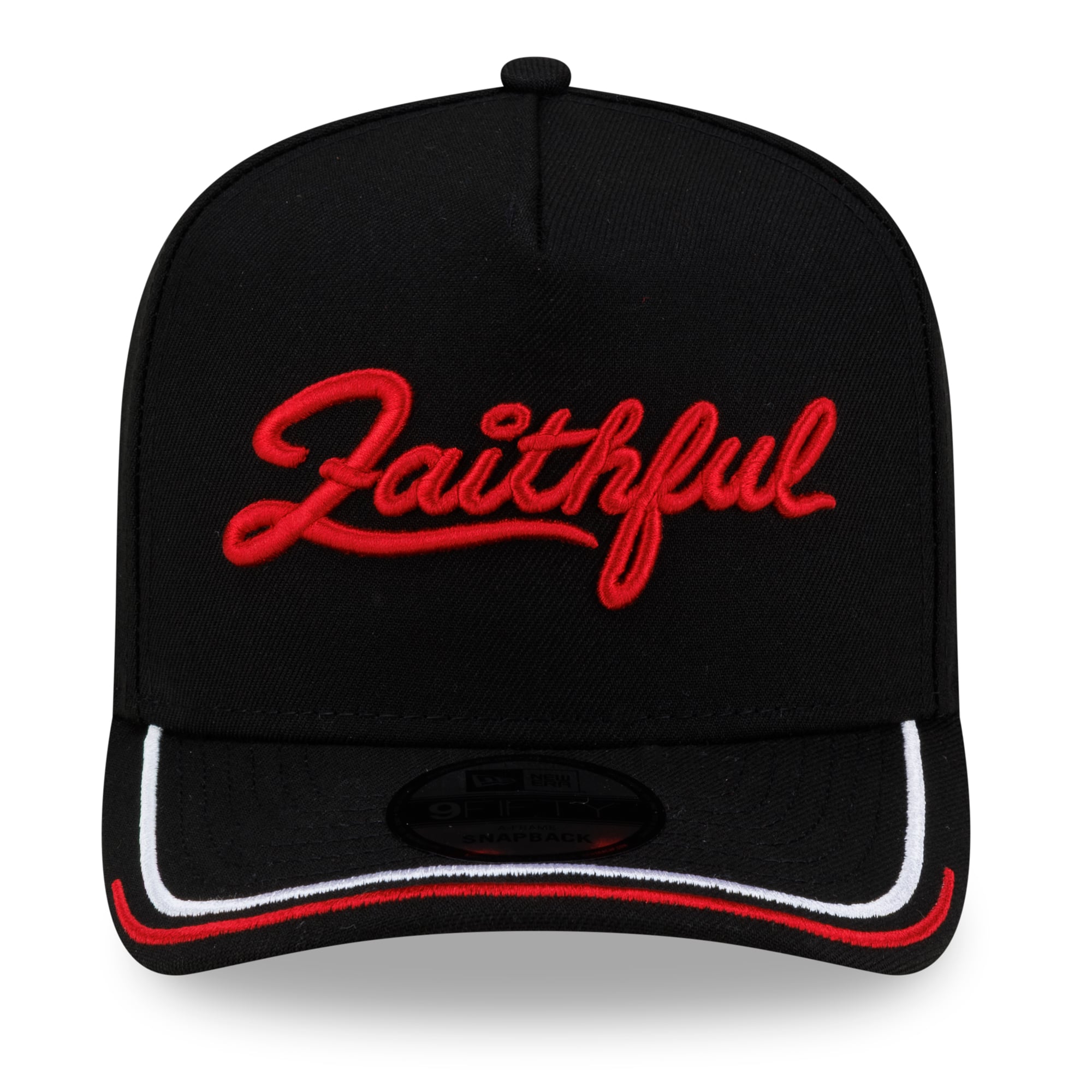 Men's New Era Black San Francisco 49ers Rivalries Collection Fan Pack A-Frame 9FIFTY Snapback Hat