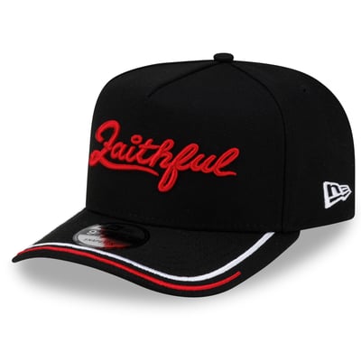 San Francisco 49ers New Era Rivalries Collection Fan Pack A-Frame 9FIFTY Snapback Hat - Black