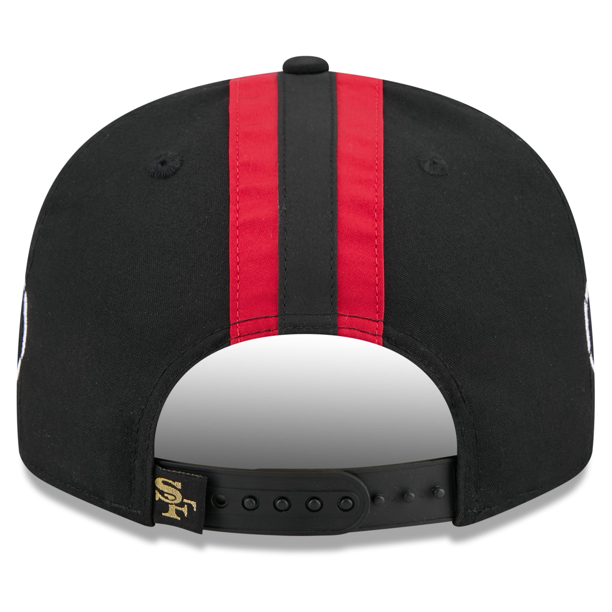 Men's New Era Black San Francisco 49ers Rivalries Collection Fan Pack Helmet 9FIFTY Snapback Hat
