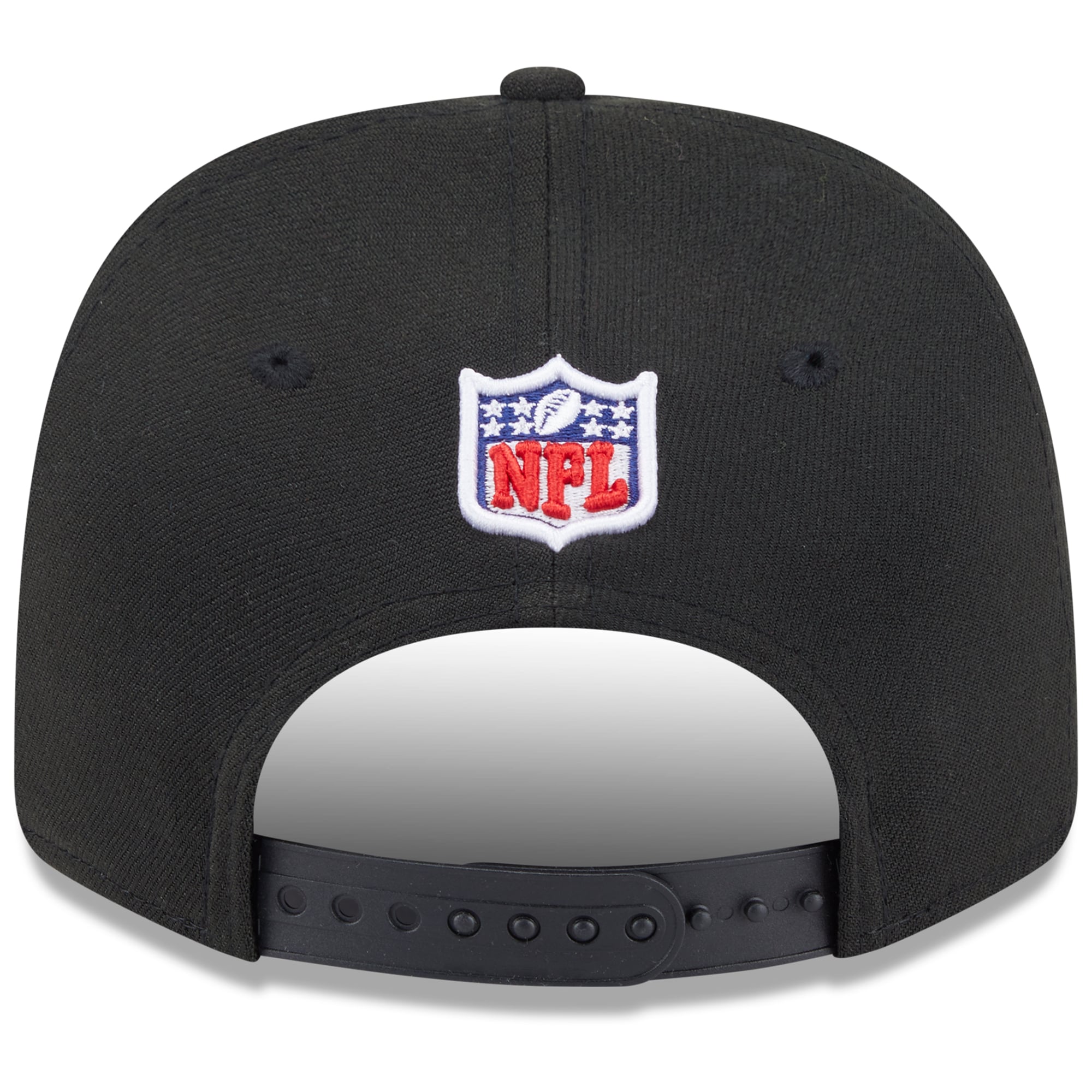 Men's New Era Black San Francisco 49ers Rivalries Collection On-Field 9SEVENTY Adjustable Hat