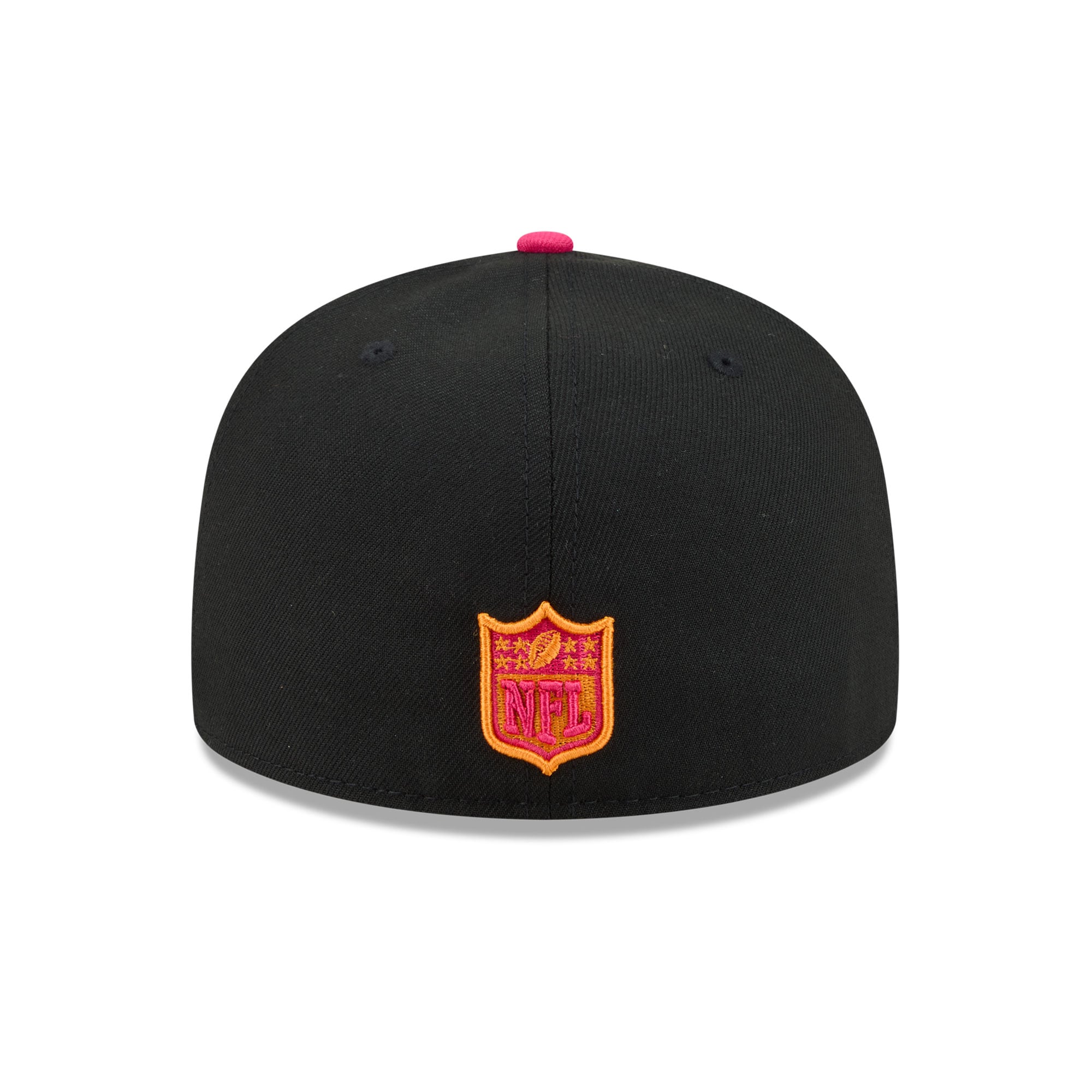 Casquette ajustée New Era 59FIFTY noire et rose pour homme, San Francisco 49ers, édition spéciale Jour des Morts