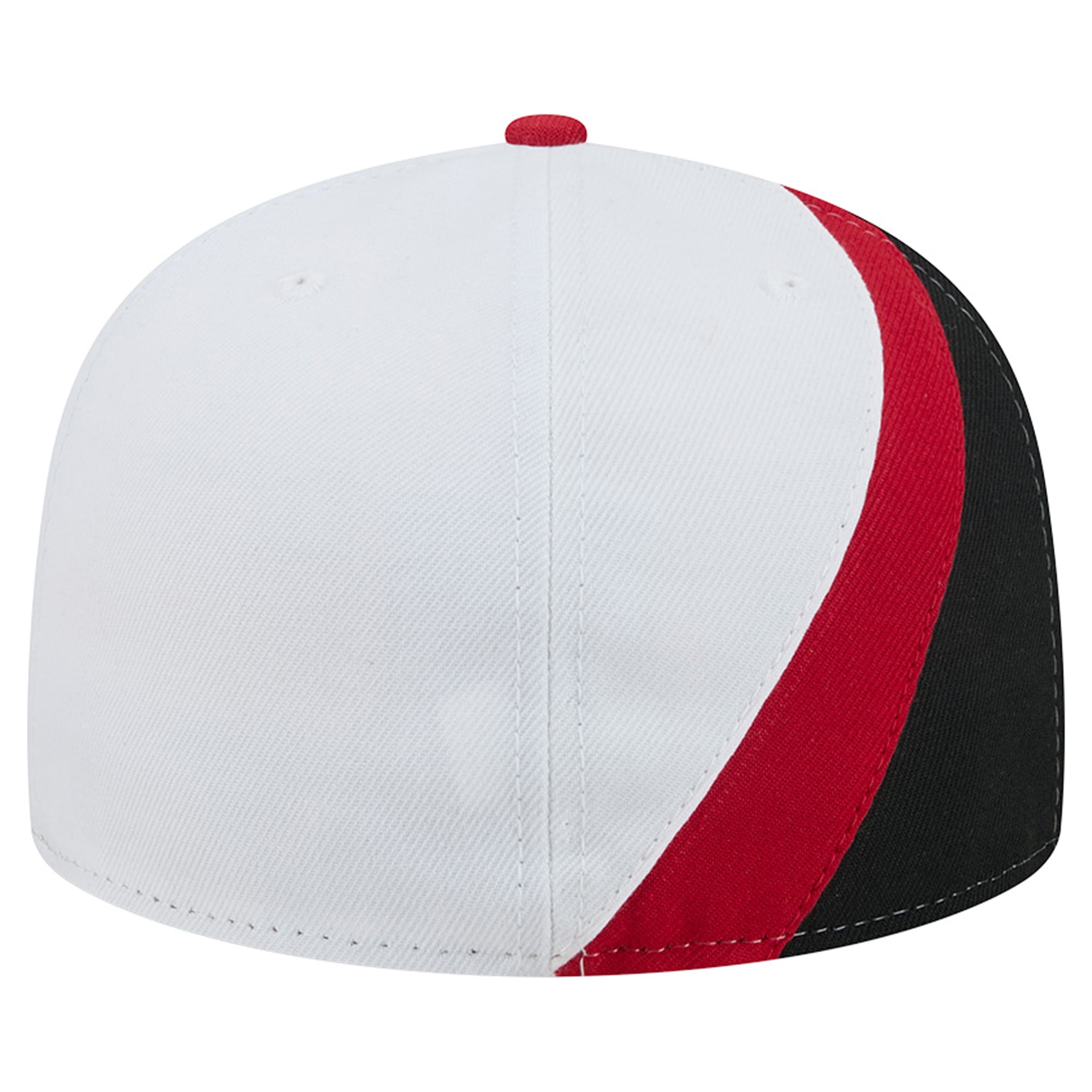 Men's New Era Black/Scarlet San Francisco 49ers Shock 59FIFTY Fitted Hat