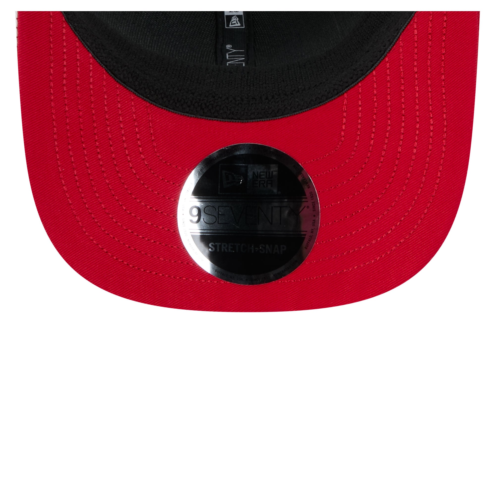 Men's New Era Black/White San Francisco 49ers Fan 9SEVENTY Adjustable Hat