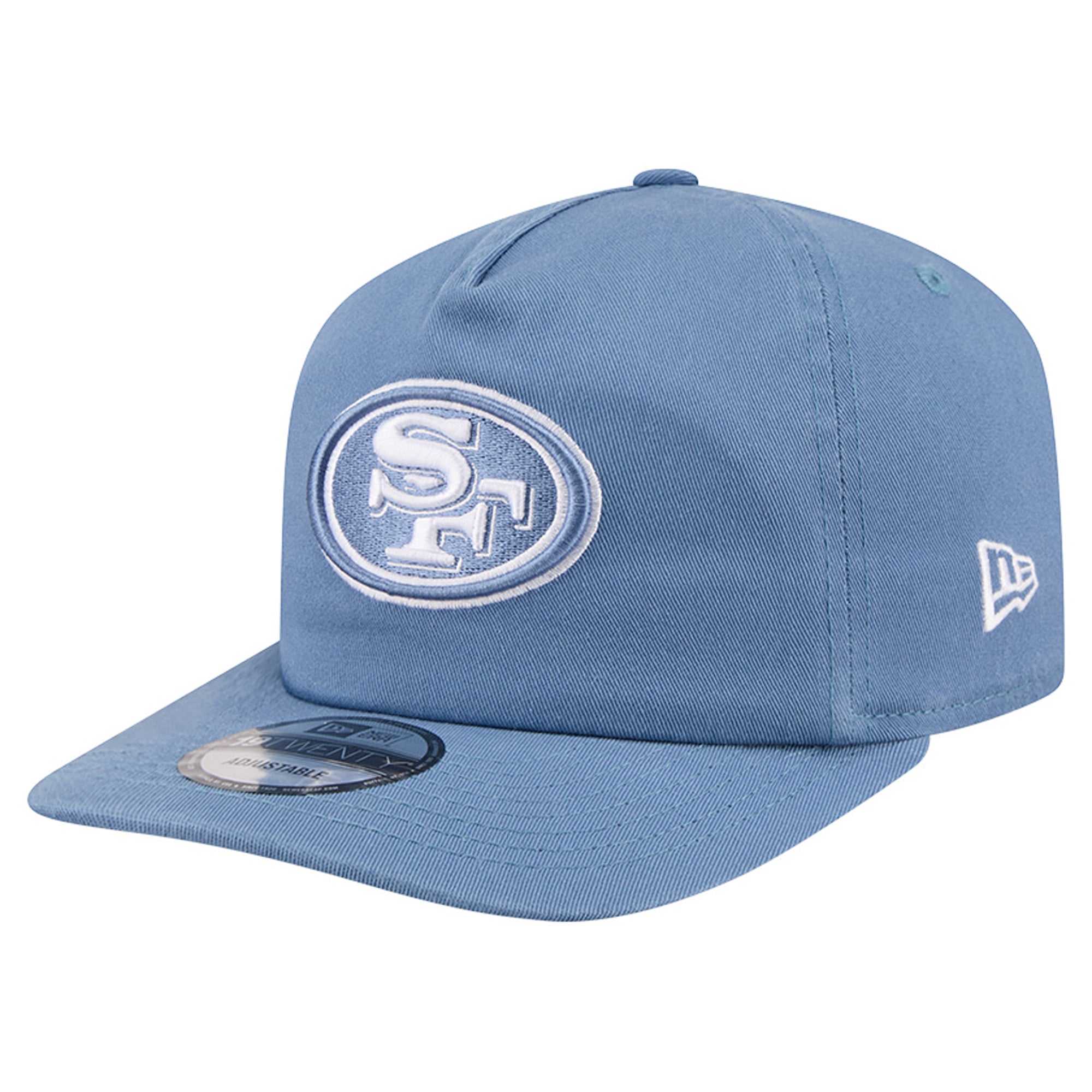 Casquette ajustable New Era bleue pour homme, San Francisco 49ers, coloris 19TWENTY