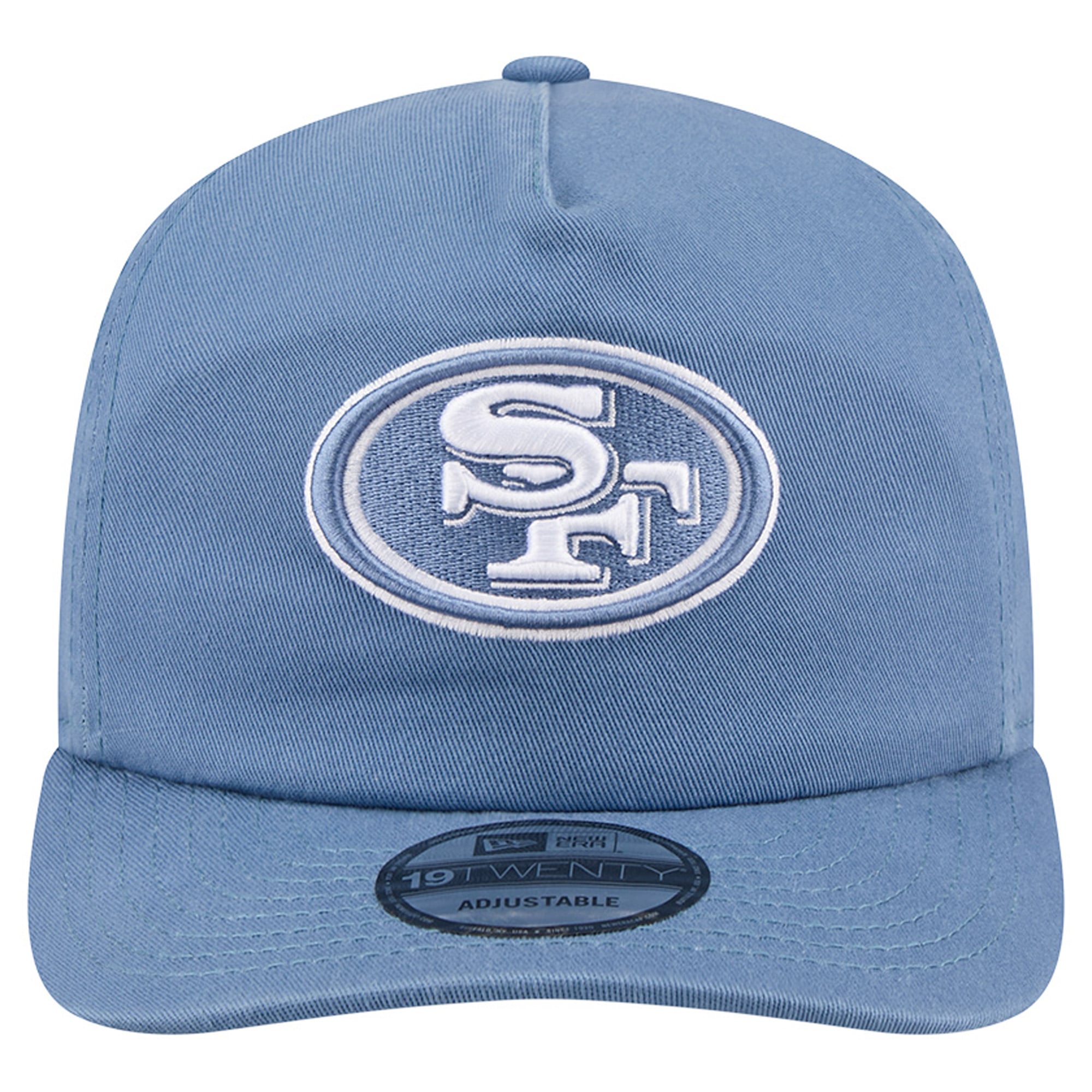 Casquette ajustable New Era bleue pour homme, San Francisco 49ers, coloris 19TWENTY