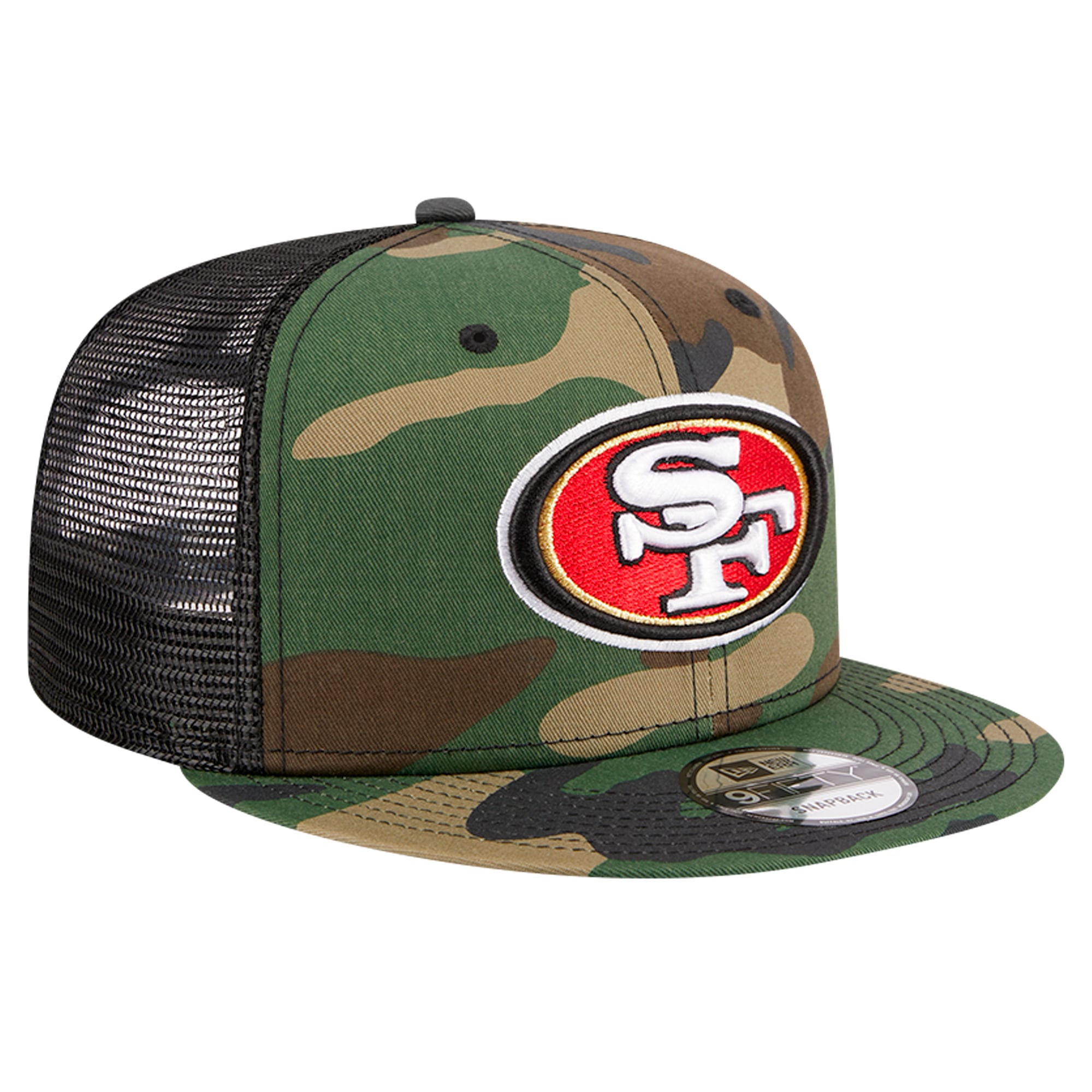 Casquette snapback 9FIFTY Camo San Francisco 49ers de New Era pour homme